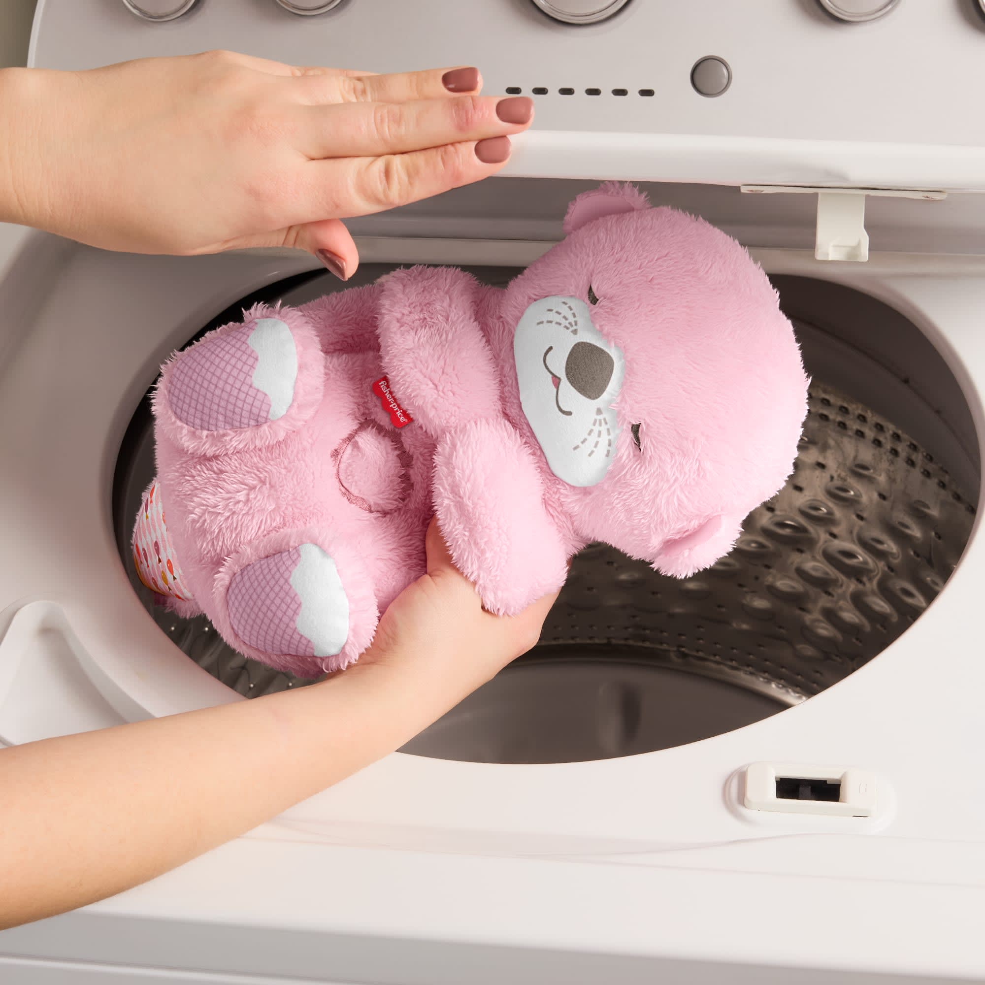Fisher-Price-Ma Loutre Câlins Bonne Nuit-Peluche Et Veilleuse Rose - Image 5