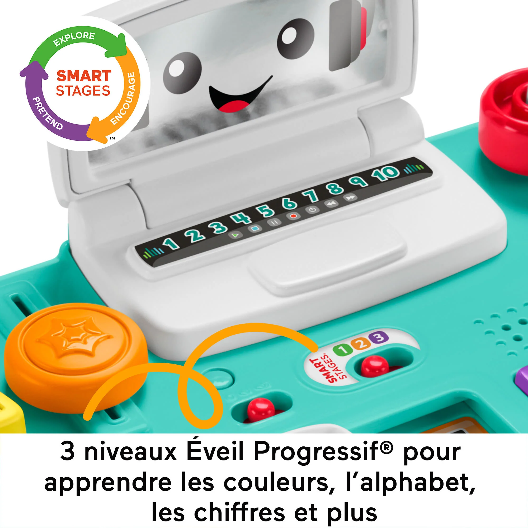 Fisher-Price-Ma Table D’Activités De Dj, Version Française - Image 4