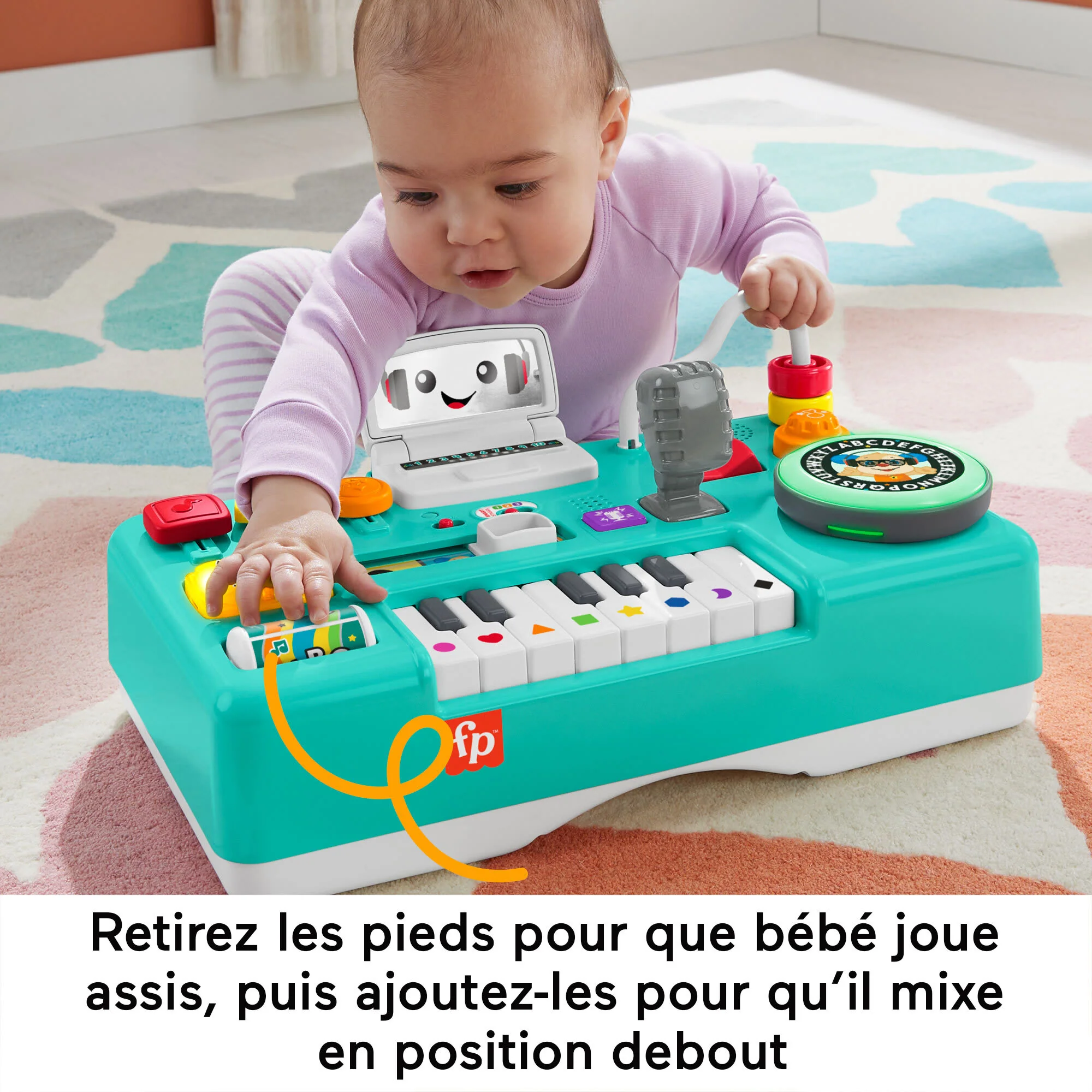 Fisher-Price-Ma Table D’Activités De Dj, Version Française - Image 5