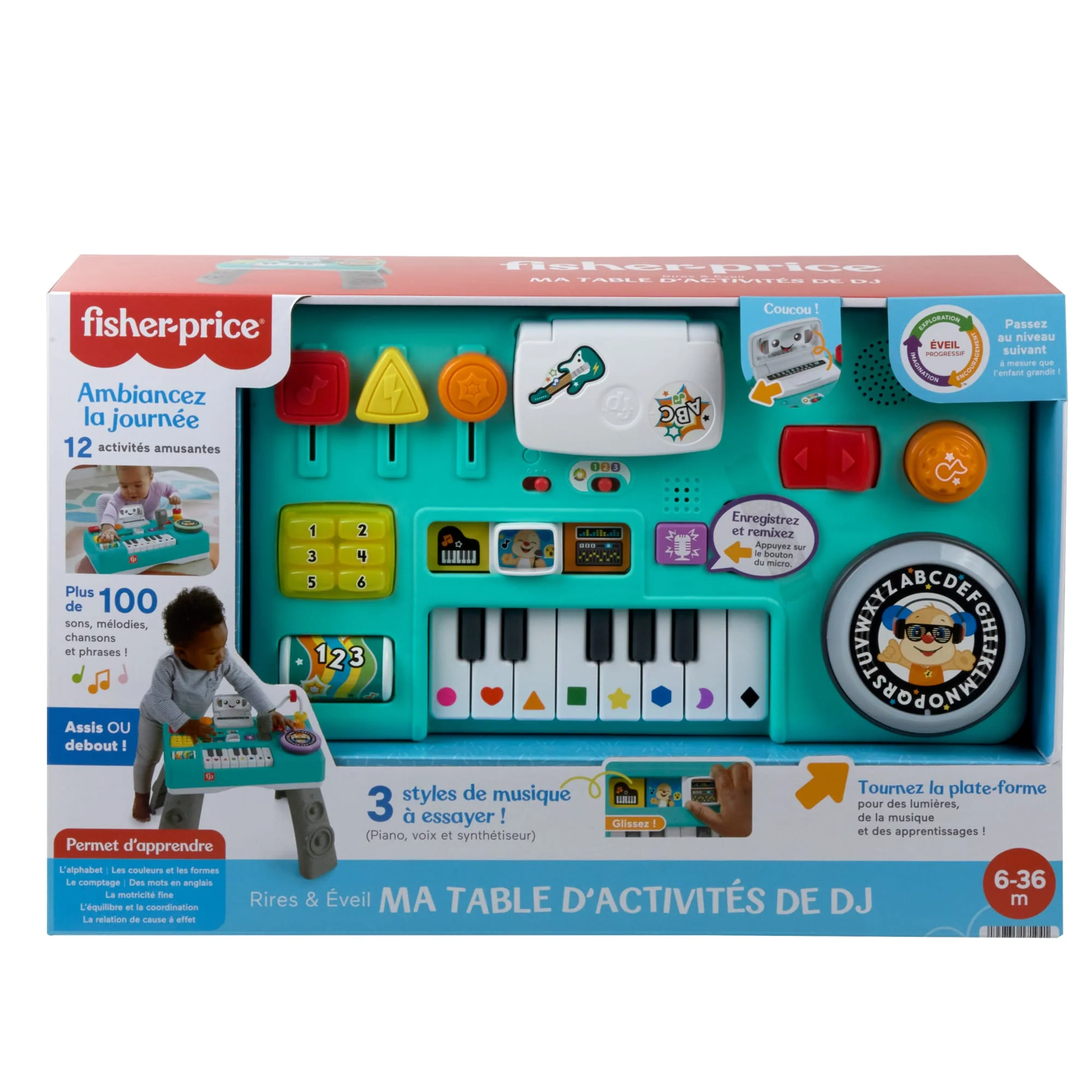 Fisher-Price-Ma Table D’Activités De Dj, Version Française - Image 6