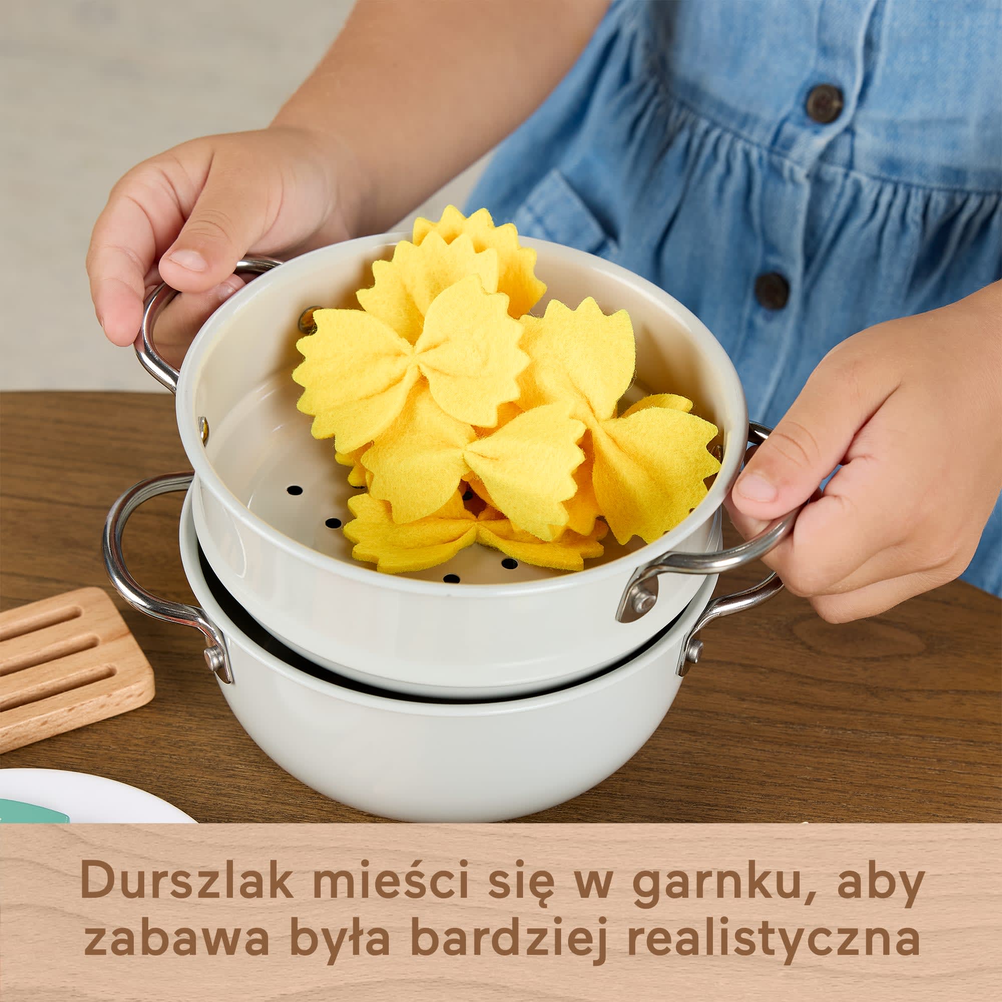 Fisher-Price Makaron szefa kuchni Zestaw Drewniane zabawki i inne elementy 3+ - Image 4