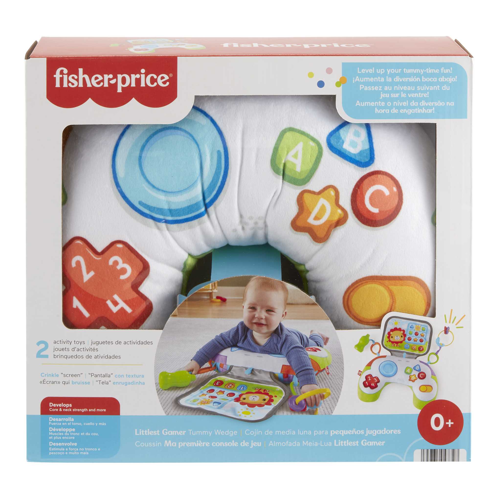 Fisher-Price Μαξιλαράκι Δραστηριοτήτων Για Παιχνίδι Μπρούμυτα Με Κονσόλα Παιχνιδιού - Image 6