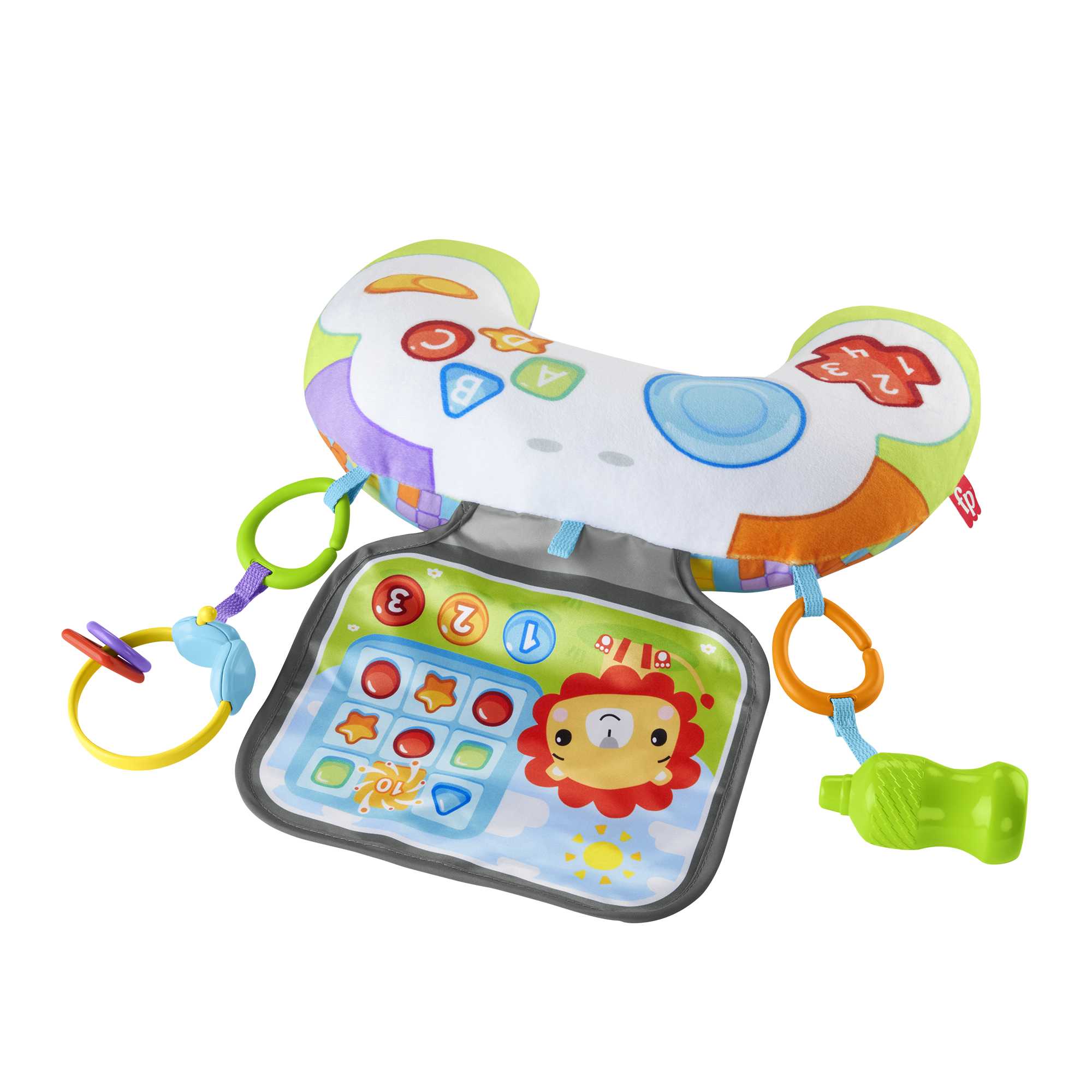 Fisher-Price Μαξιλαράκι Δραστηριοτήτων Για Παιχνίδι Μπρούμυτα Με Κονσόλα Παιχνιδιού - Image 7