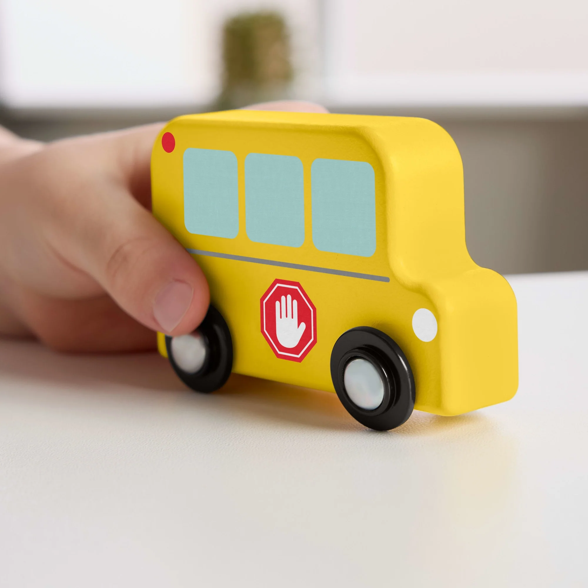 Fisher-Price-Mes Véhicules En Bois-Jouets À Pousser 4 Pièces - Image 3