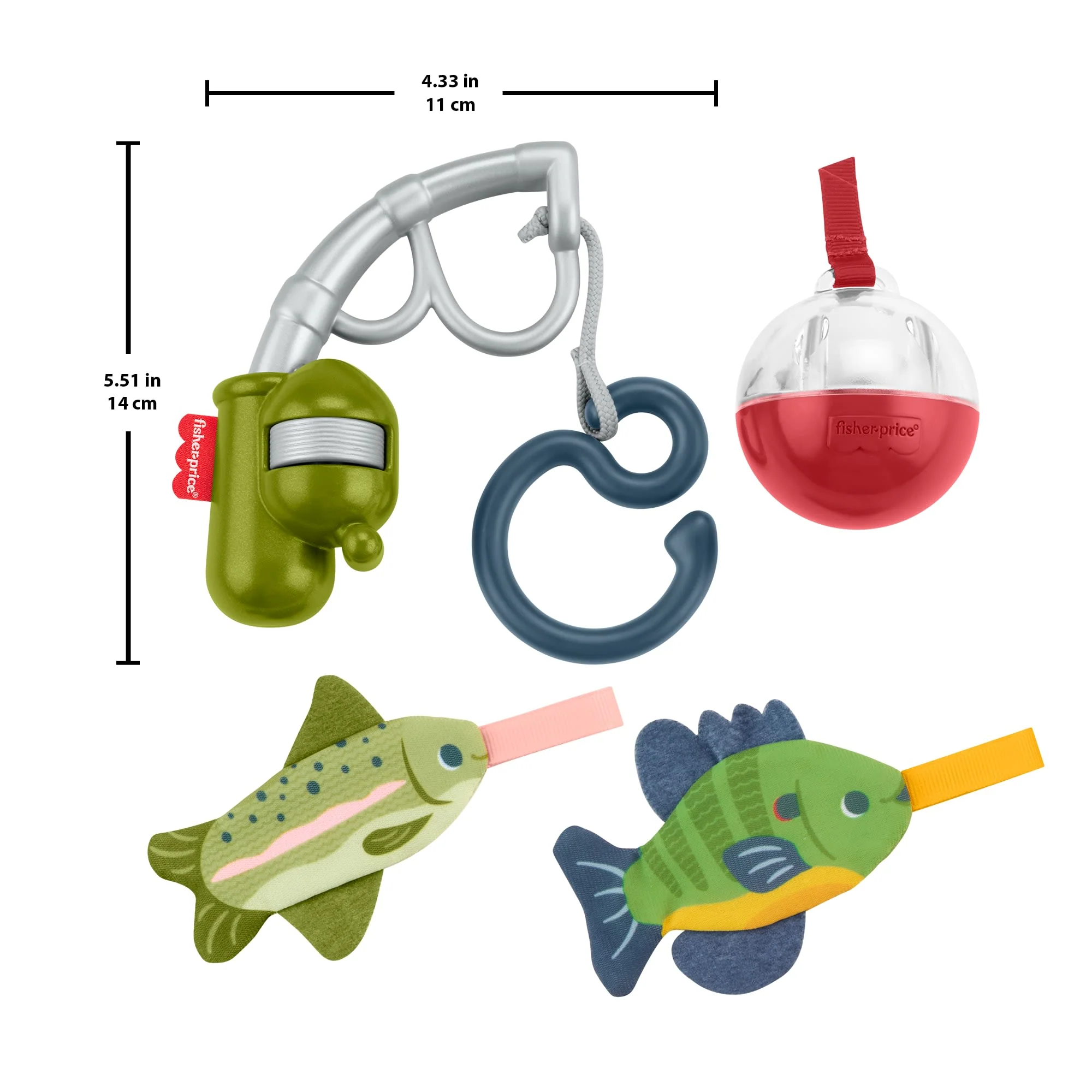 Fisher-Price Mini Me Moments Angel-Rollenspielspaß Geschenkset, 4 Spielzeuge Für Sensorisches Spielen Für Neugeborene - Image 2