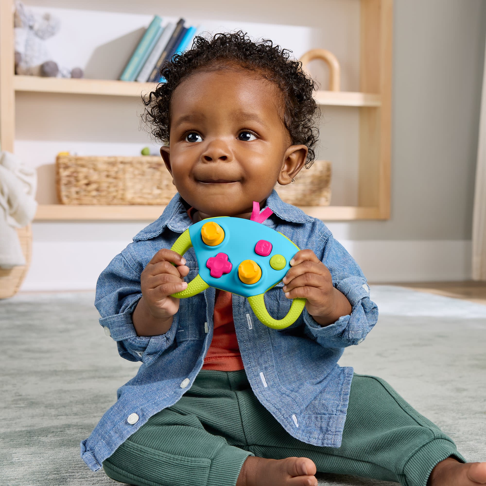 Fisher-Price Minik Oyuncu Hediye Seti, Yenidoğanlara Yönelik 3 Adet Gelişime Yardımcı Oyuncak - Image 3