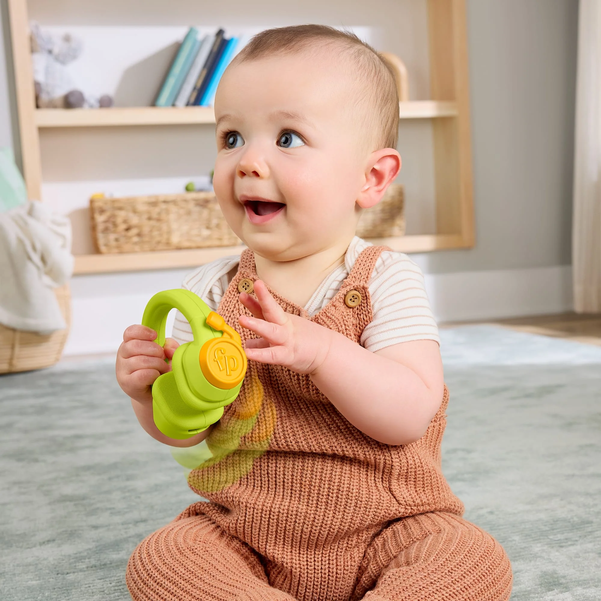 Fisher-Price Minik Oyuncu Hediye Seti, Yenidoğanlara Yönelik 3 Adet Gelişime Yardımcı Oyuncak - Image 4