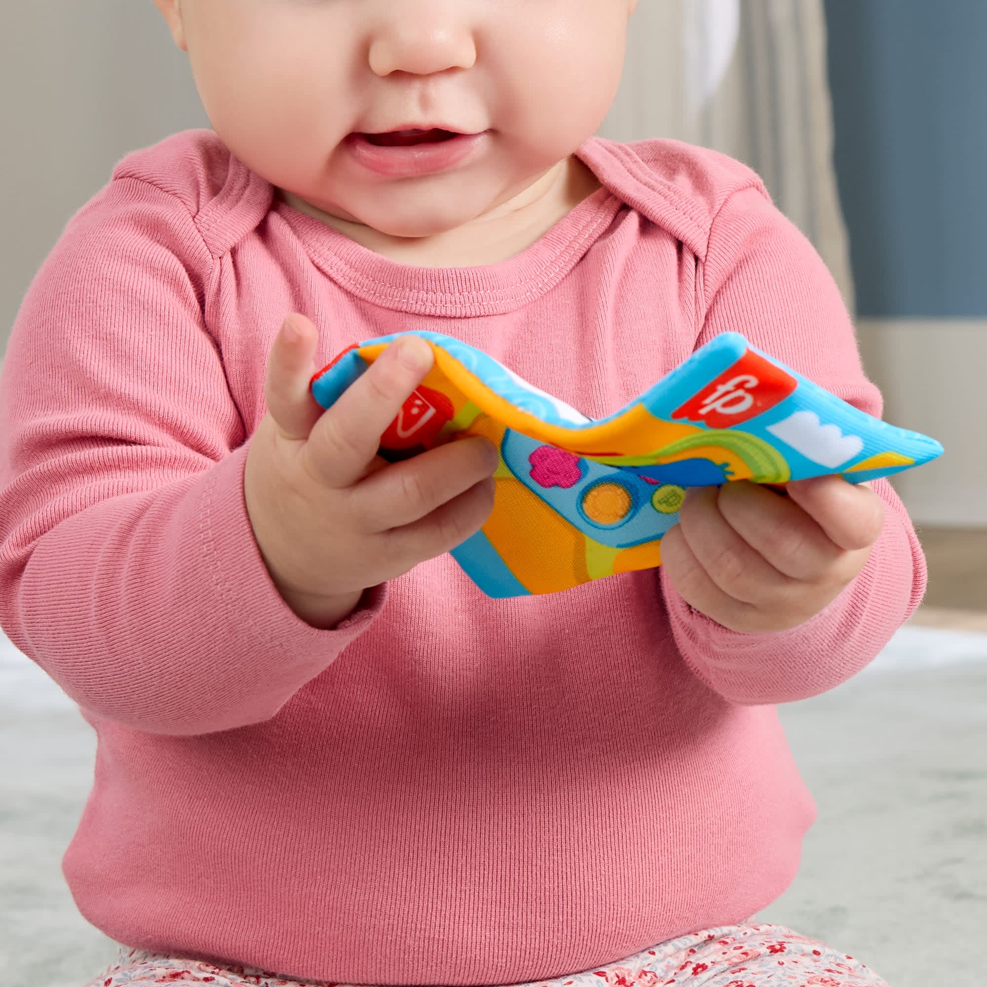 Fisher-Price Minik Oyuncu Hediye Seti, Yenidoğanlara Yönelik 3 Adet Gelişime Yardımcı Oyuncak - Image 5