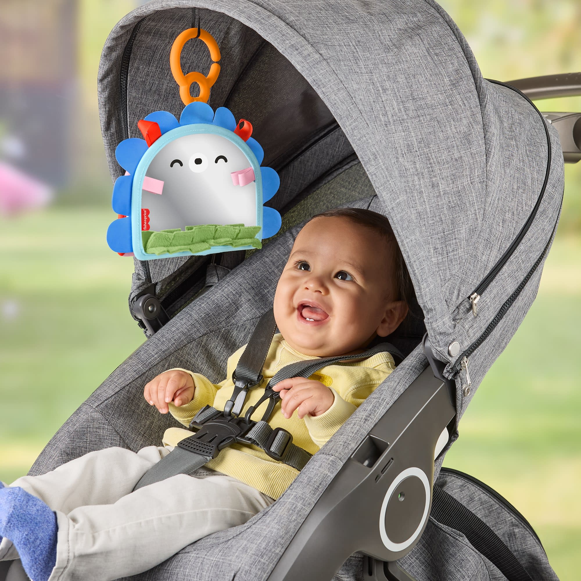 Fisher-Price-Miroir Portable Prop 'n Go Pour Les Nourrissons - Image 5