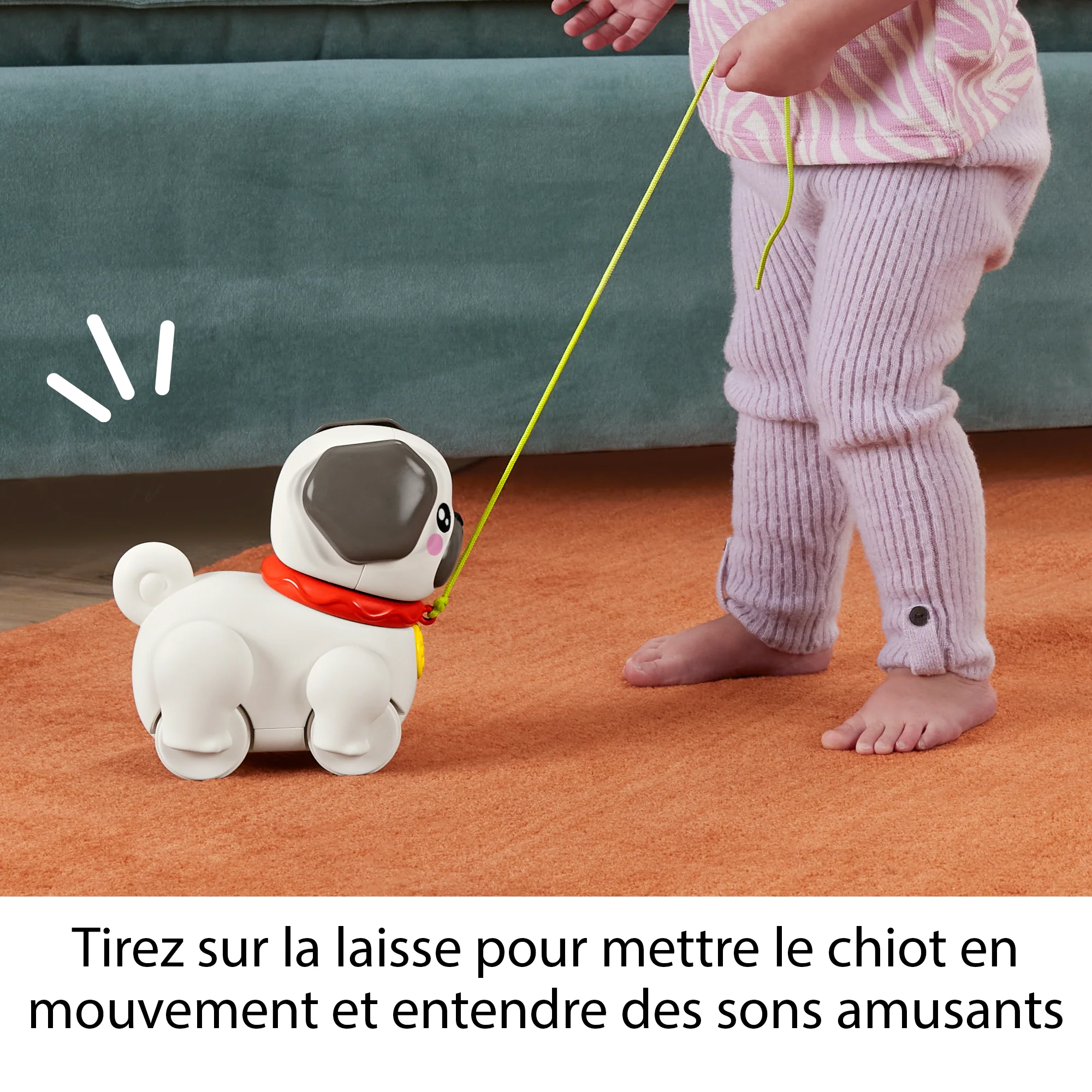 Fisher-Price-Mon Carlin À Promener-Jouet À Tirer Pour Bébé - Image 3