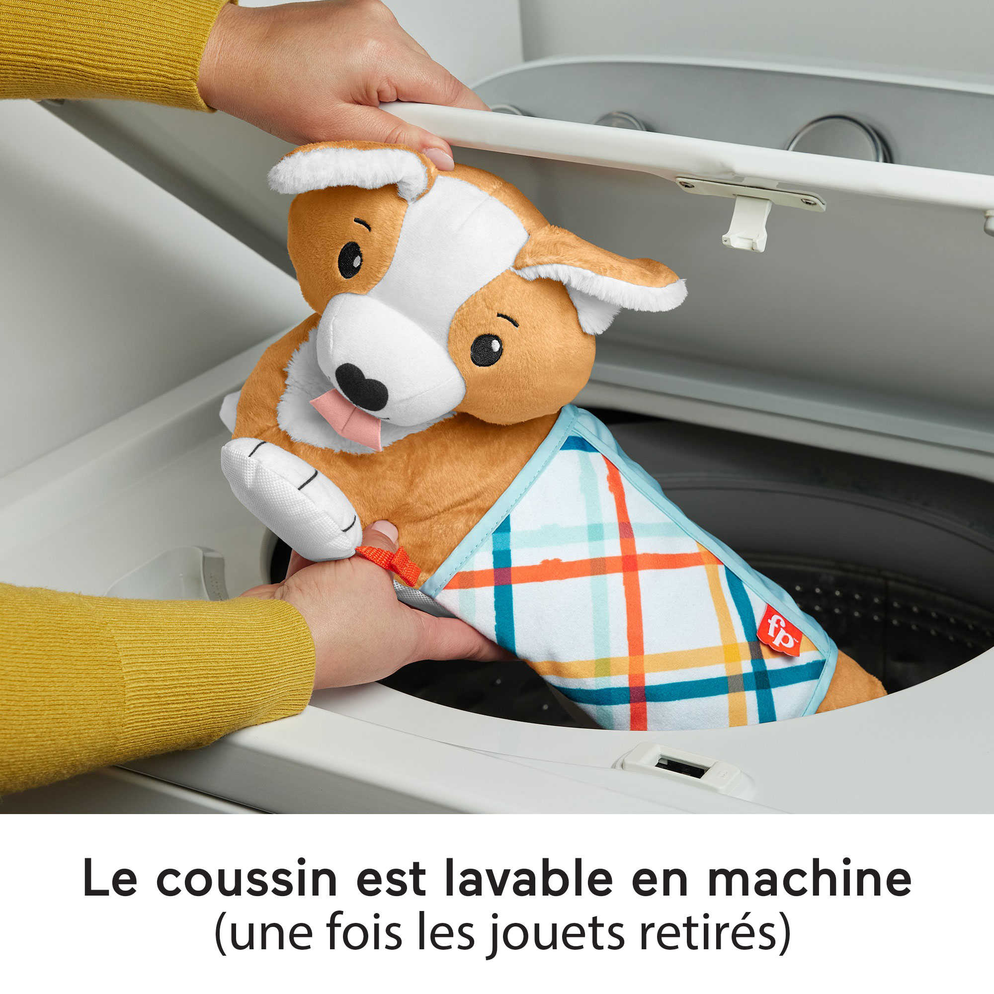 Fisher-Price – Mon Coussin Chiot D’Éveil 3 En 1 - Image 5