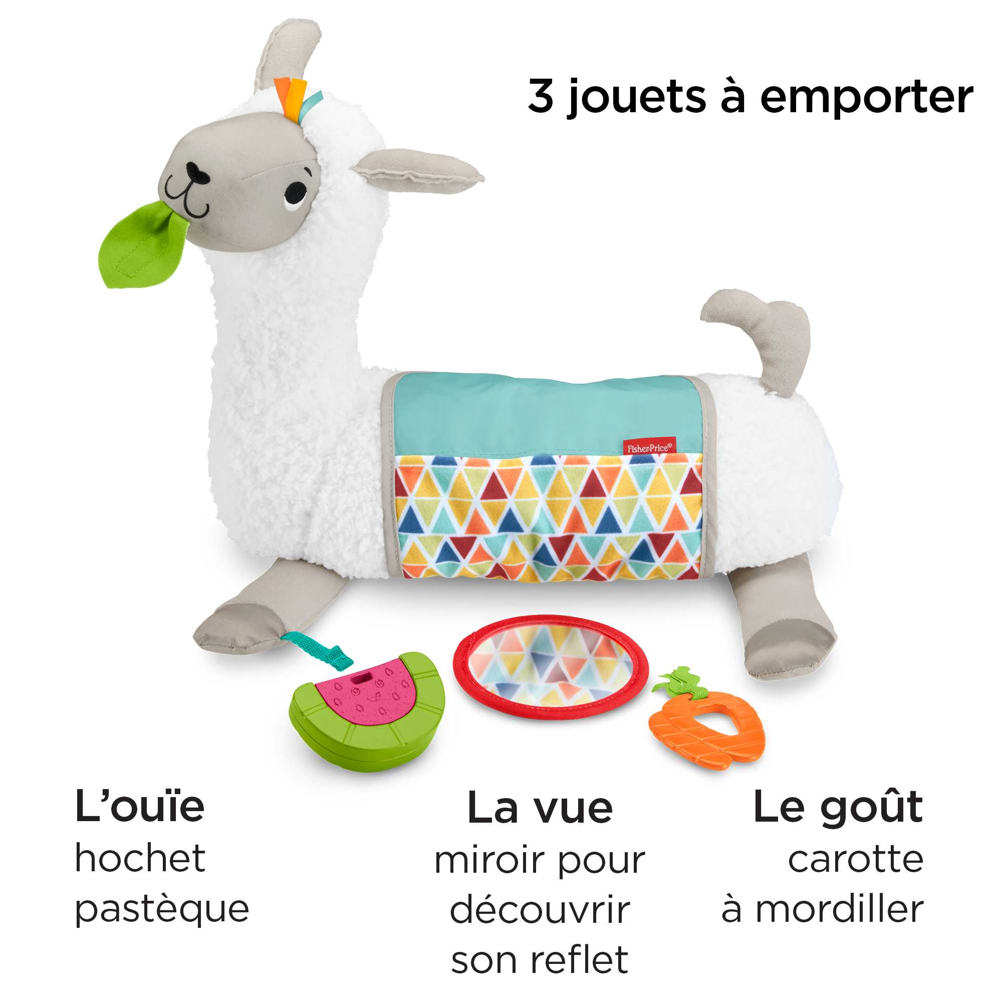 Fisher-Price – Mon Coussin D’Éveil Lama - Image 3