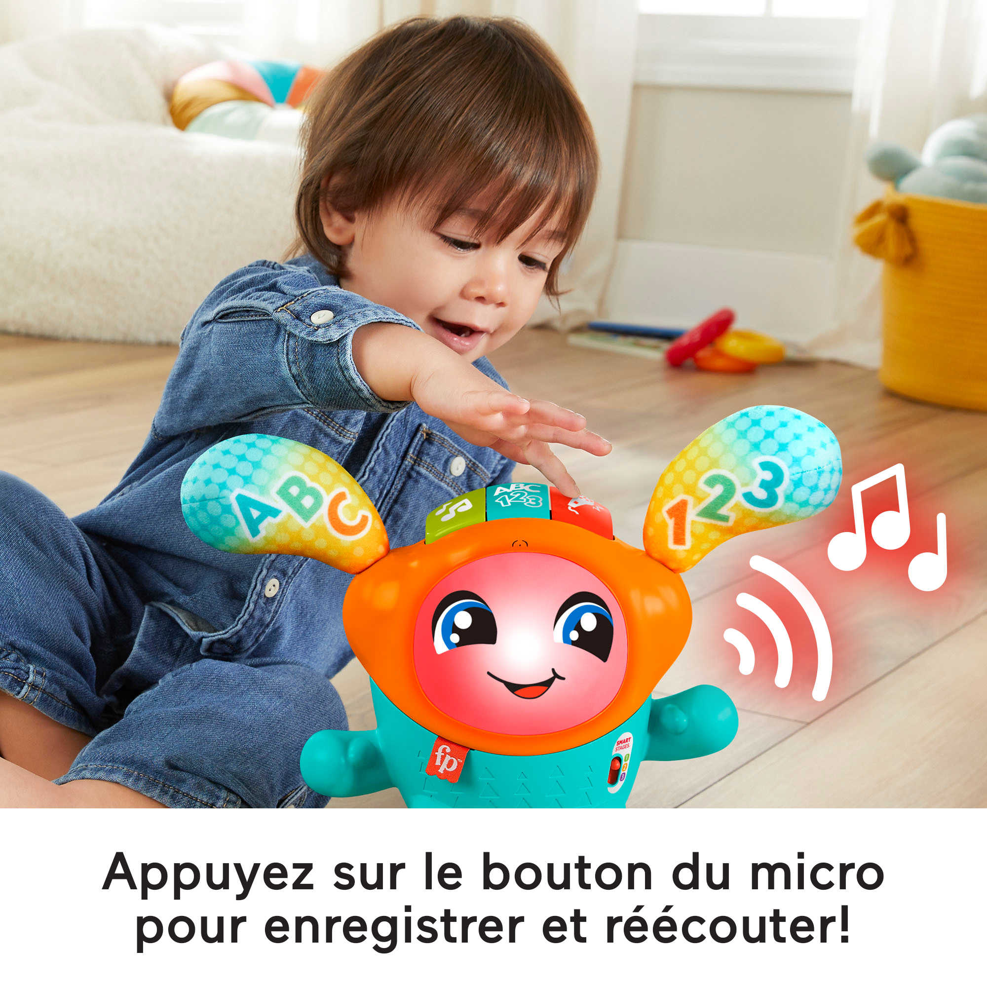 Fisher-Price - Dj Le Robot Danseur À Rebond - Jouet D'Éveil - 9 Mois Et + - Image 5