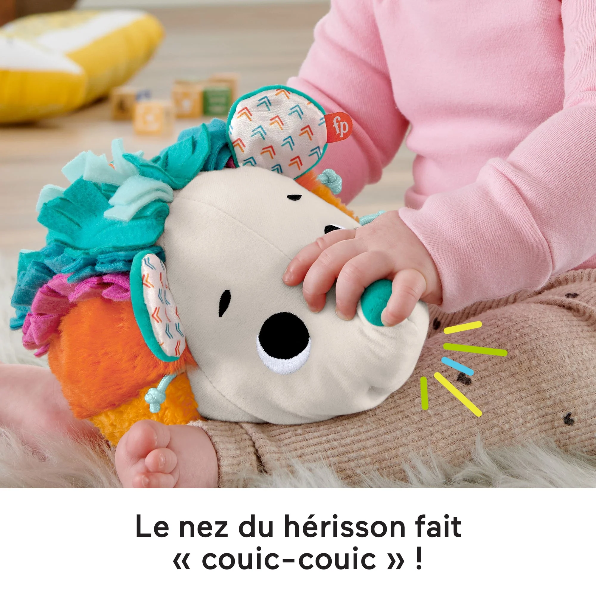 Fisher-Price - Mon Petit Hérisson Sensoriel - Jouet D'Éveil - Dès La Naissance - Image 3