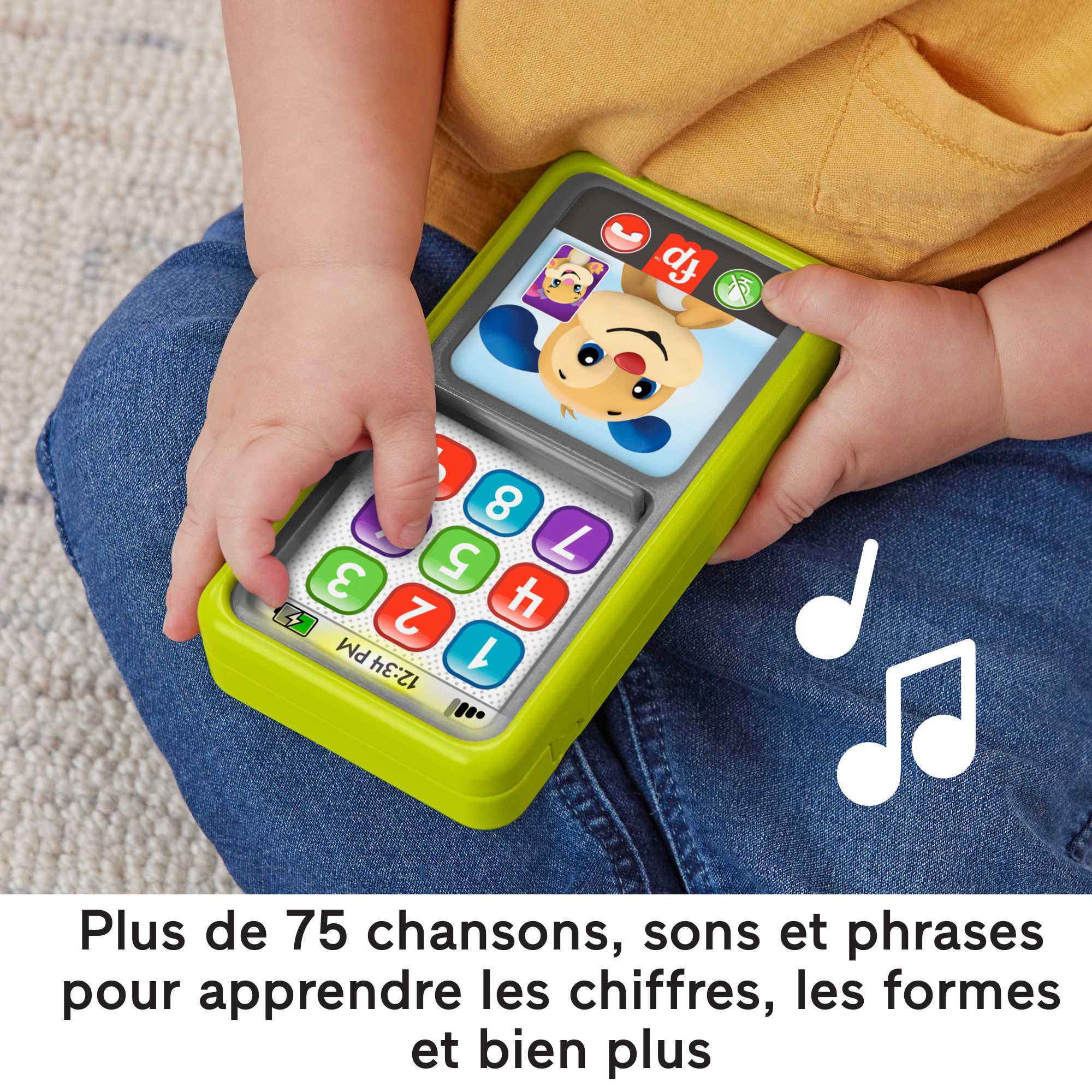 Fisher-Price - Mon Smartphone 2 En 1 Rires Et Éveil - Jouet D'Éveil - 9 Mois Et + - Image 3