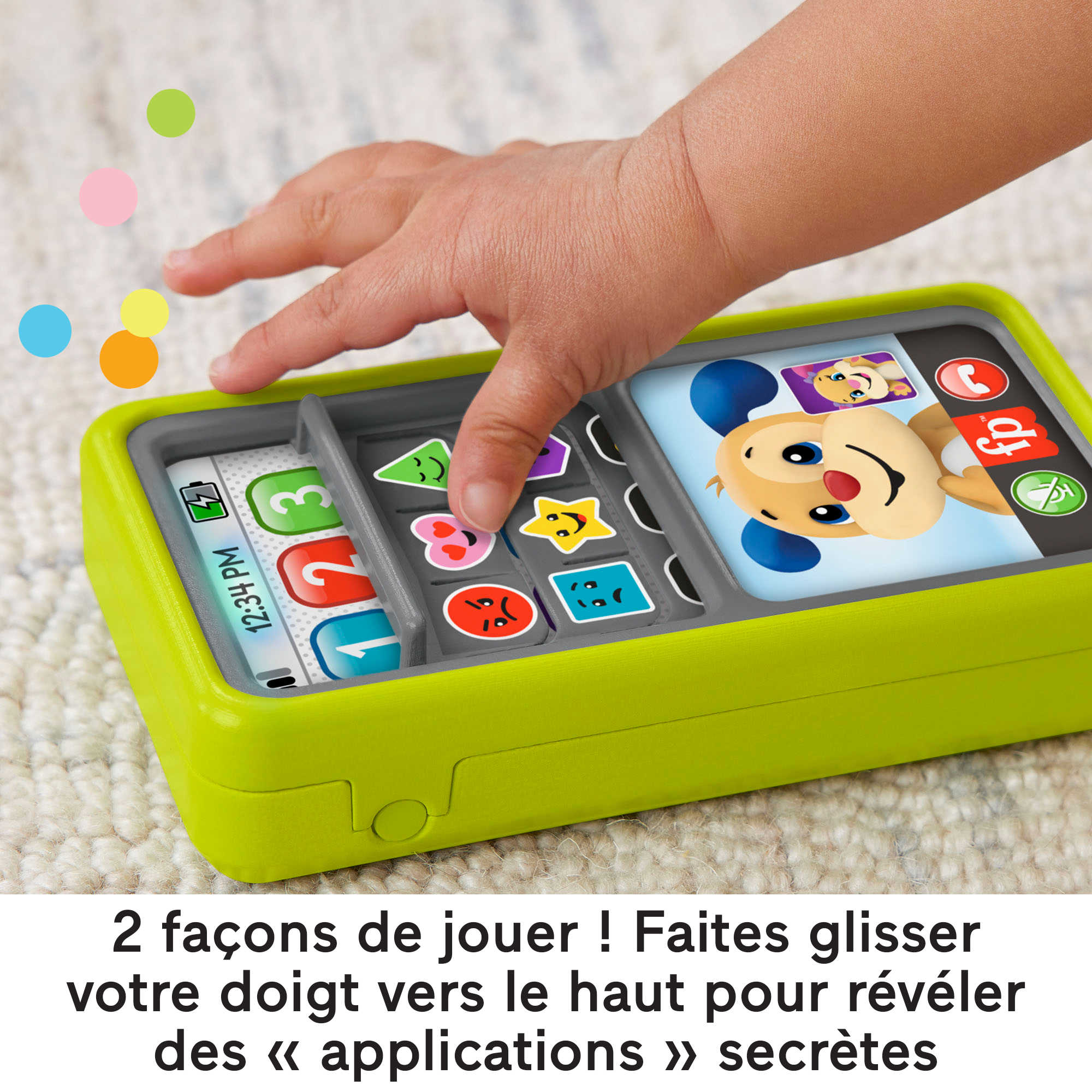 Fisher-Price - Mon Smartphone 2 En 1 Rires Et Éveil - Jouet D'Éveil - 9 Mois Et + - Image 4