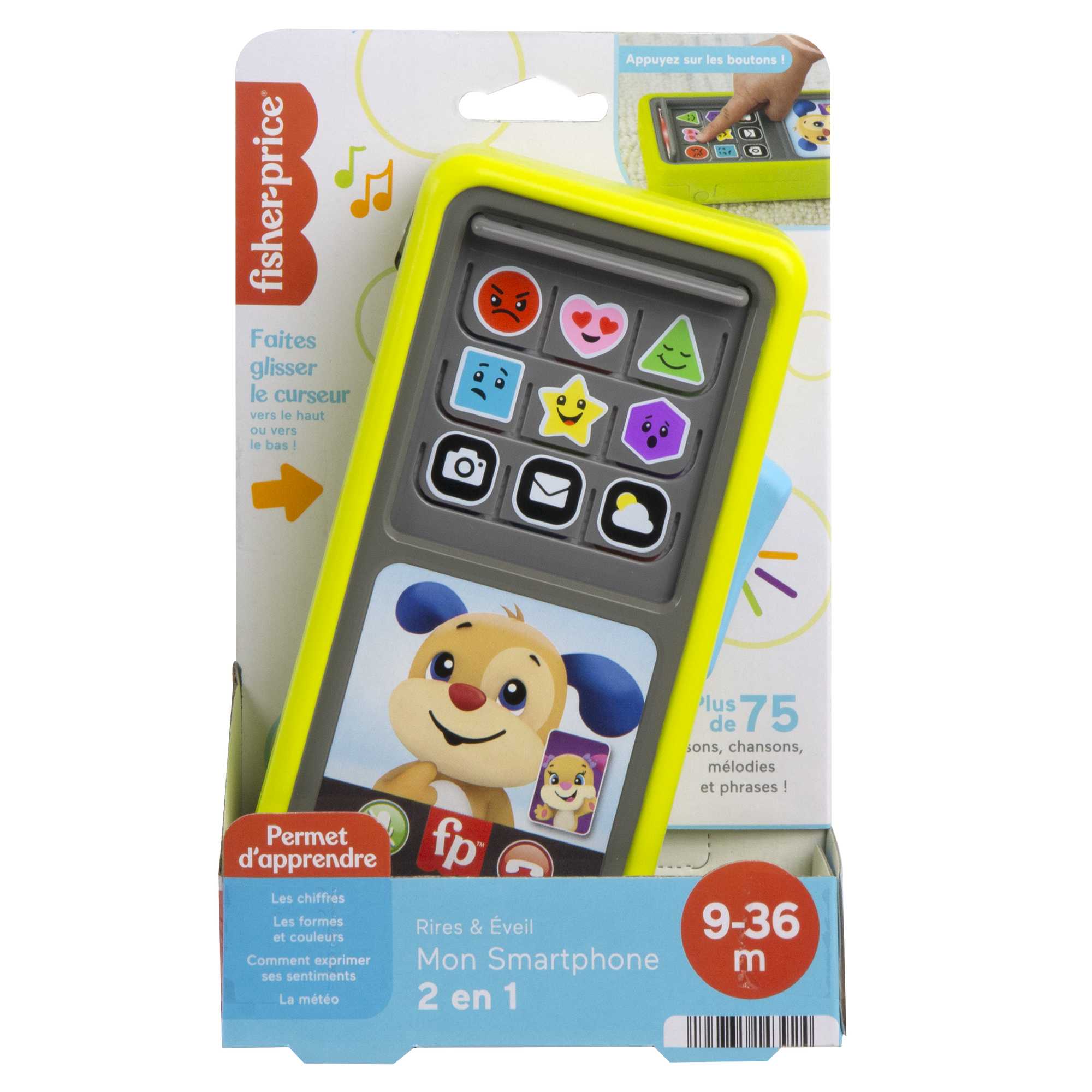 Fisher-Price - Mon Smartphone 2 En 1 Rires Et Éveil - Jouet D'Éveil - 9 Mois Et + - Image 6