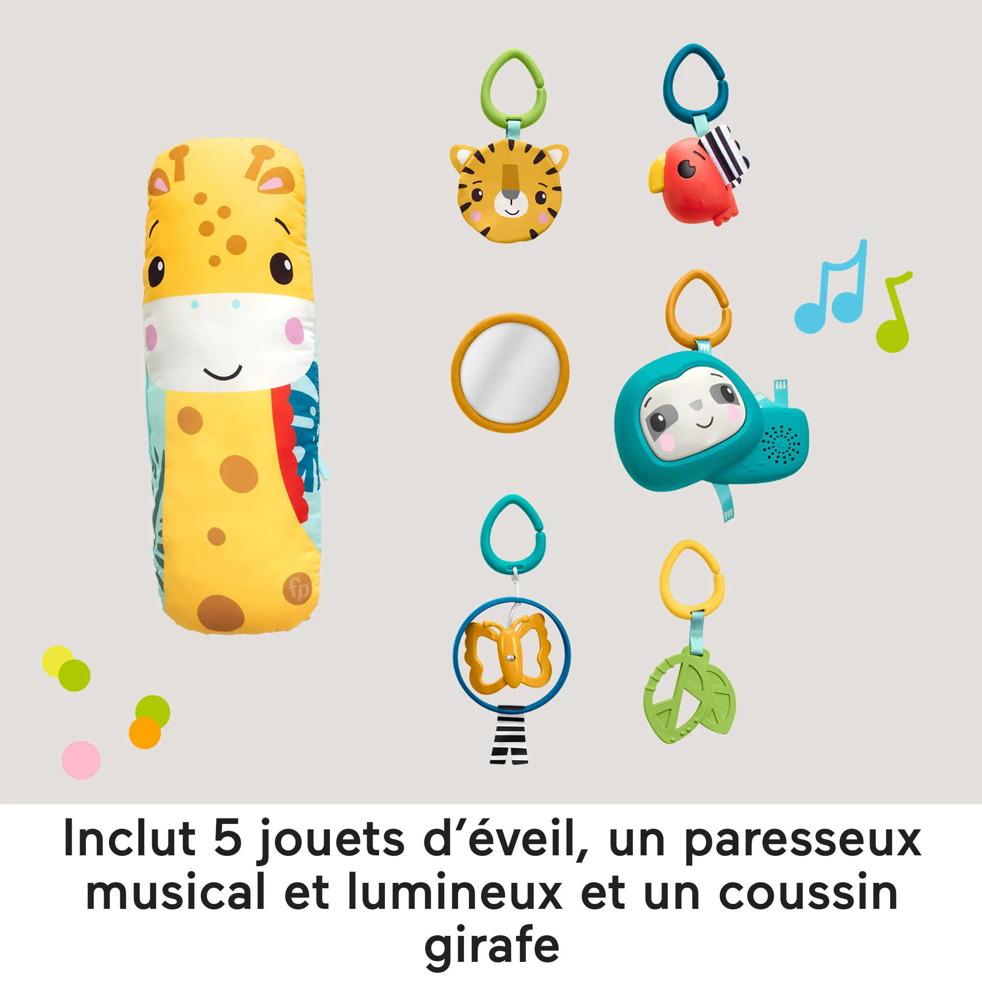Fisher-Price - Mon Tapis De La Jungle 2.0 - Jouet D'Éveil - 18 Mois Et + - Image 5