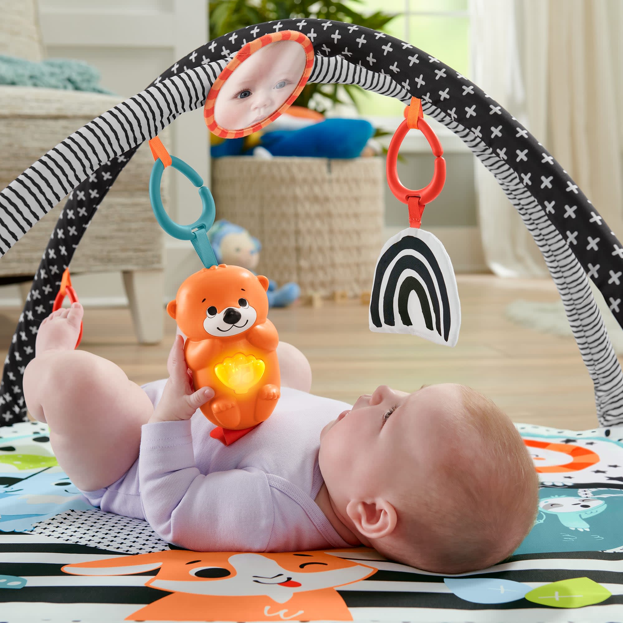 Fisher-Price - Mon Tapis D'Activités 3 En 1 Sensoriel - Tapis Bébé - Dès La Naissance - Image 2