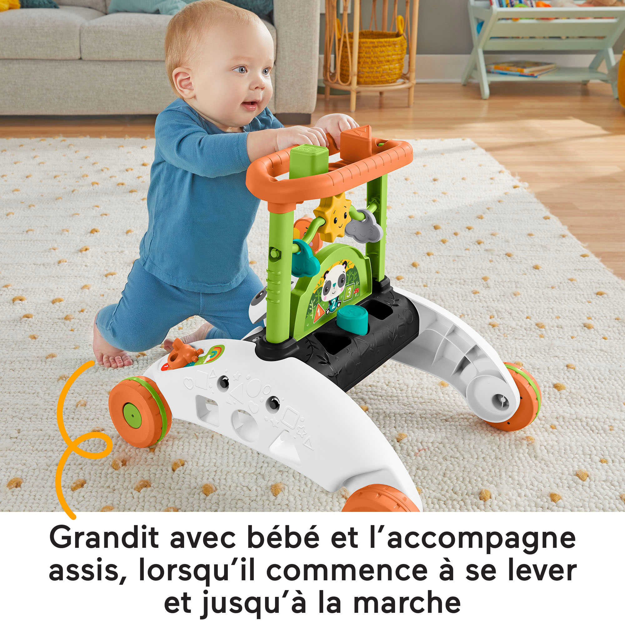 Fisher-Price – Mon Trotteur Panda D’Activités Évolutif - Image 4