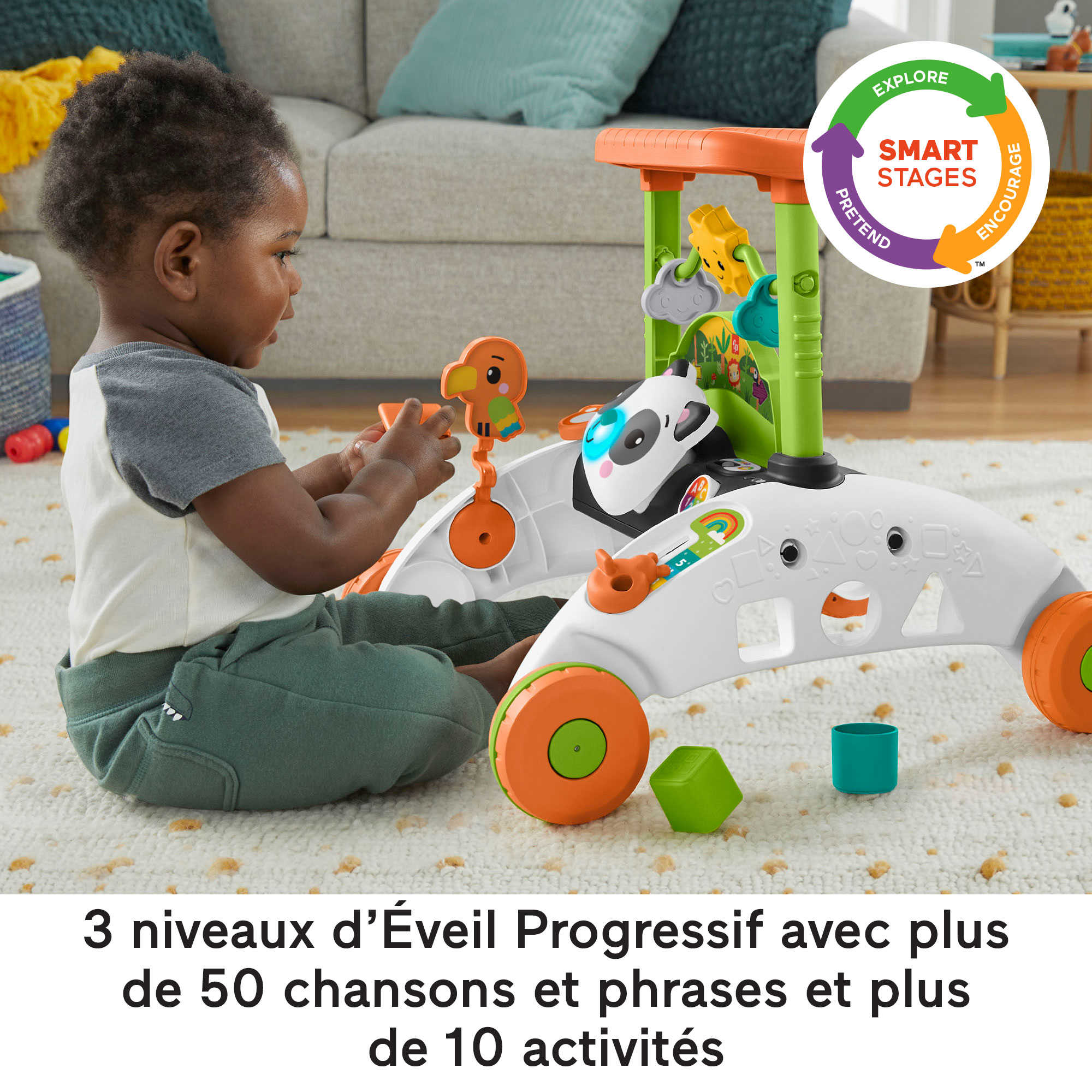 Fisher-Price – Mon Trotteur Panda D’Activités Évolutif - Image 5