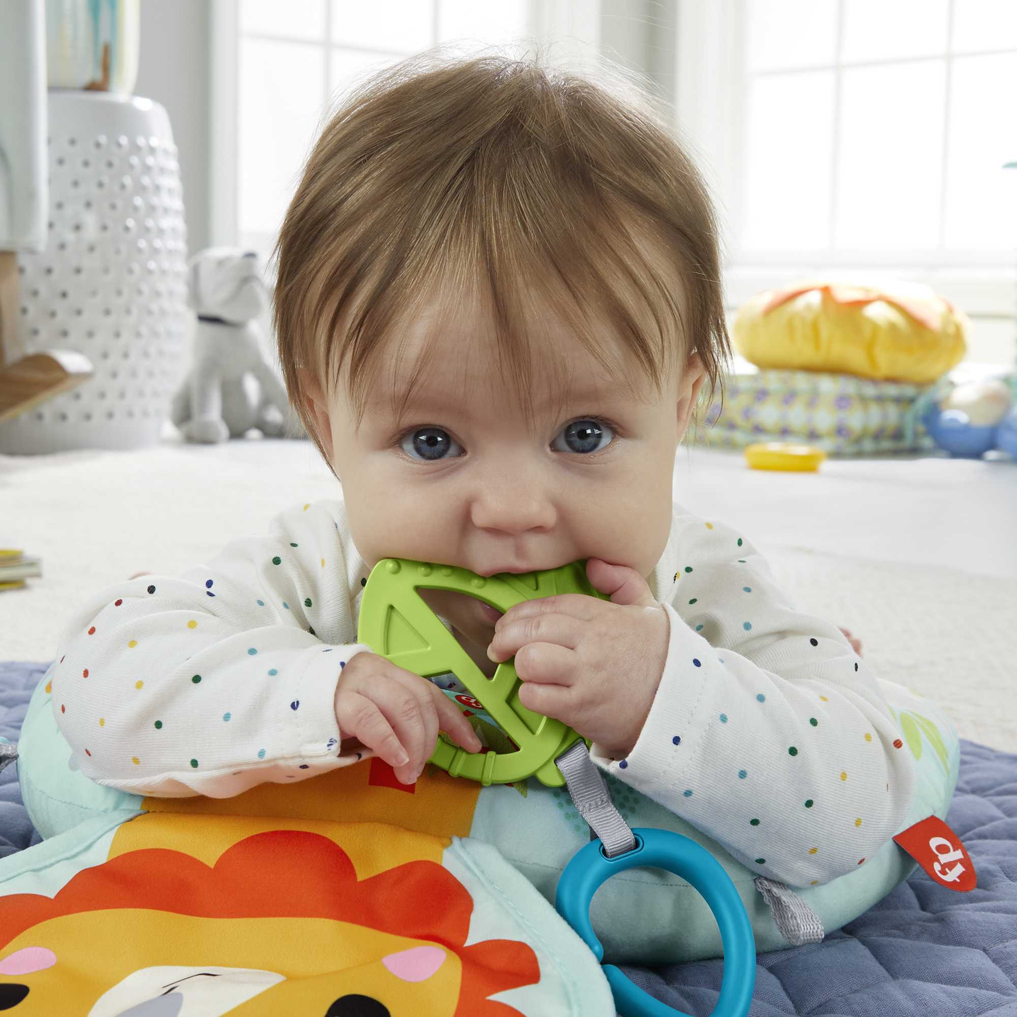 Fisher-Price Music & Vibe Lion Tummy Wedge - Image 3