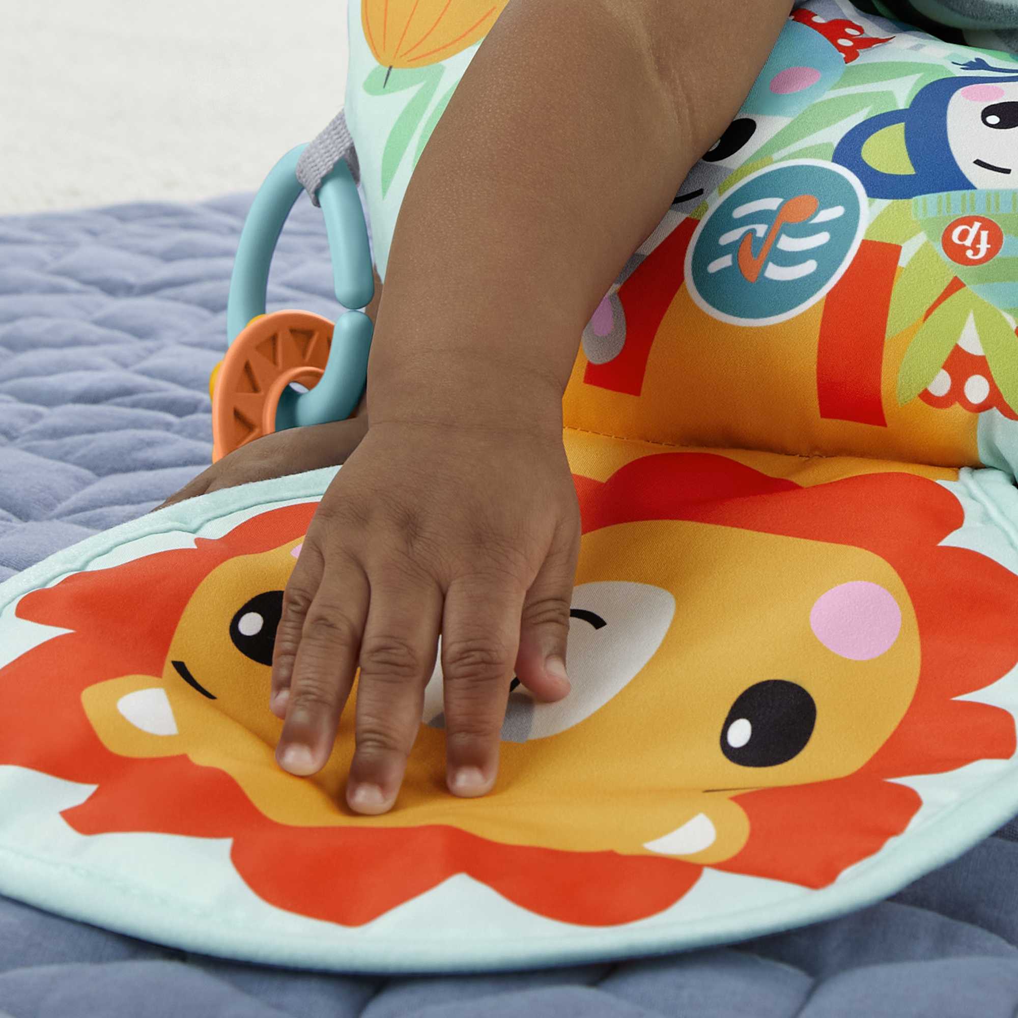 Fisher-Price Music & Vibe Lion Tummy Wedge - Image 5