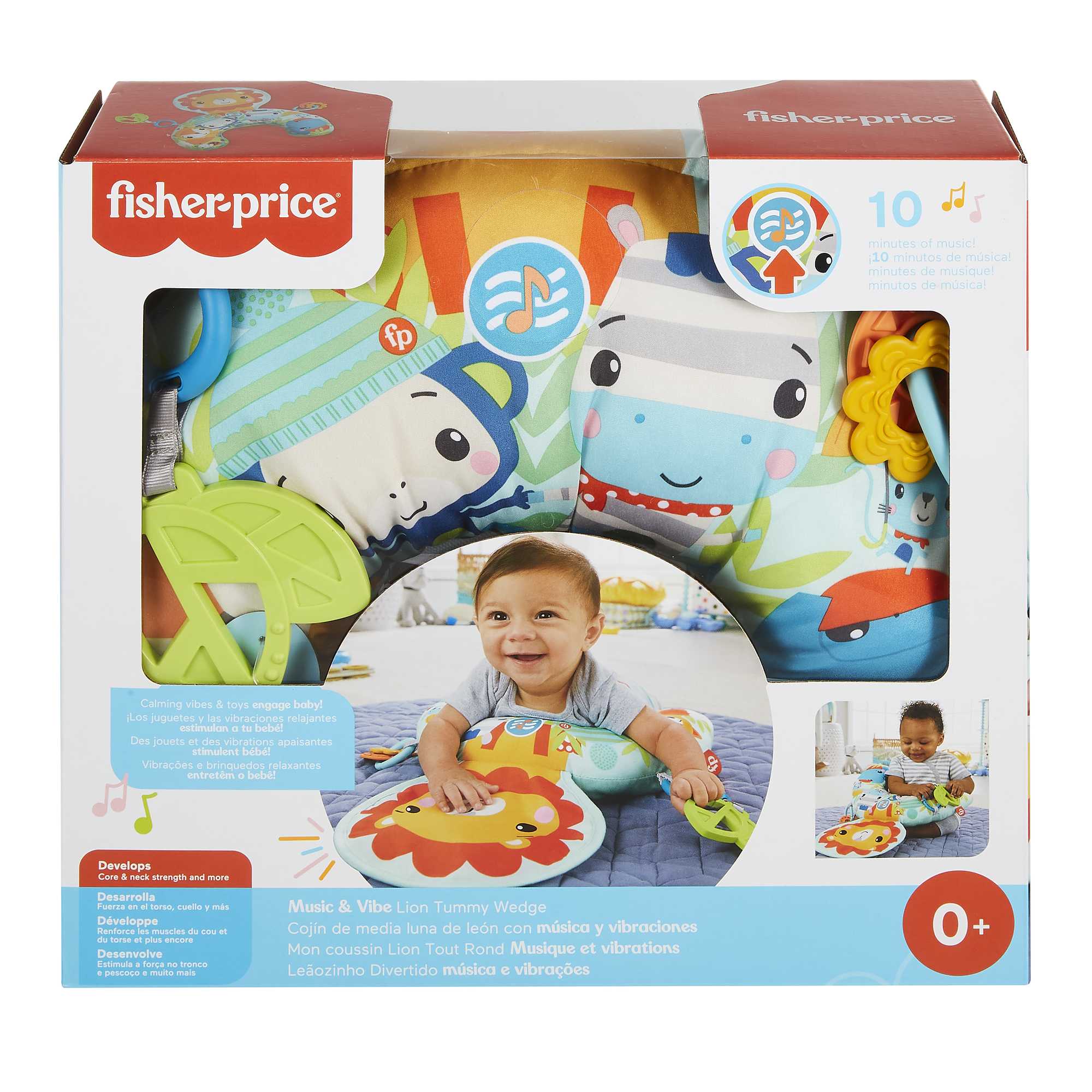 Fisher-Price Music & Vibe Lion Tummy Wedge - Image 7