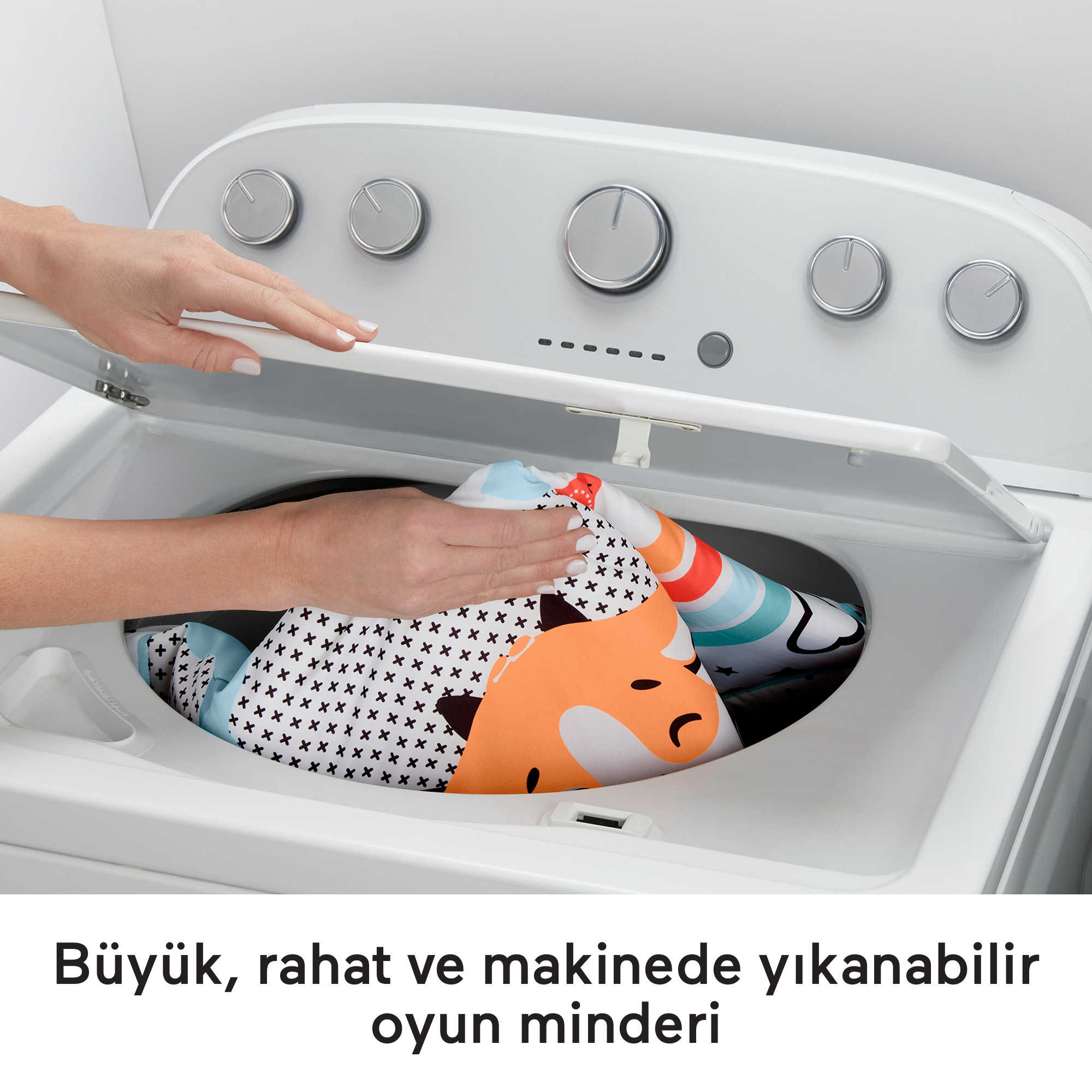 Fisher-Price® Neşeli Hayvanlar 3'ü 1 Arada Jimnastik Merkezi - Image 5
