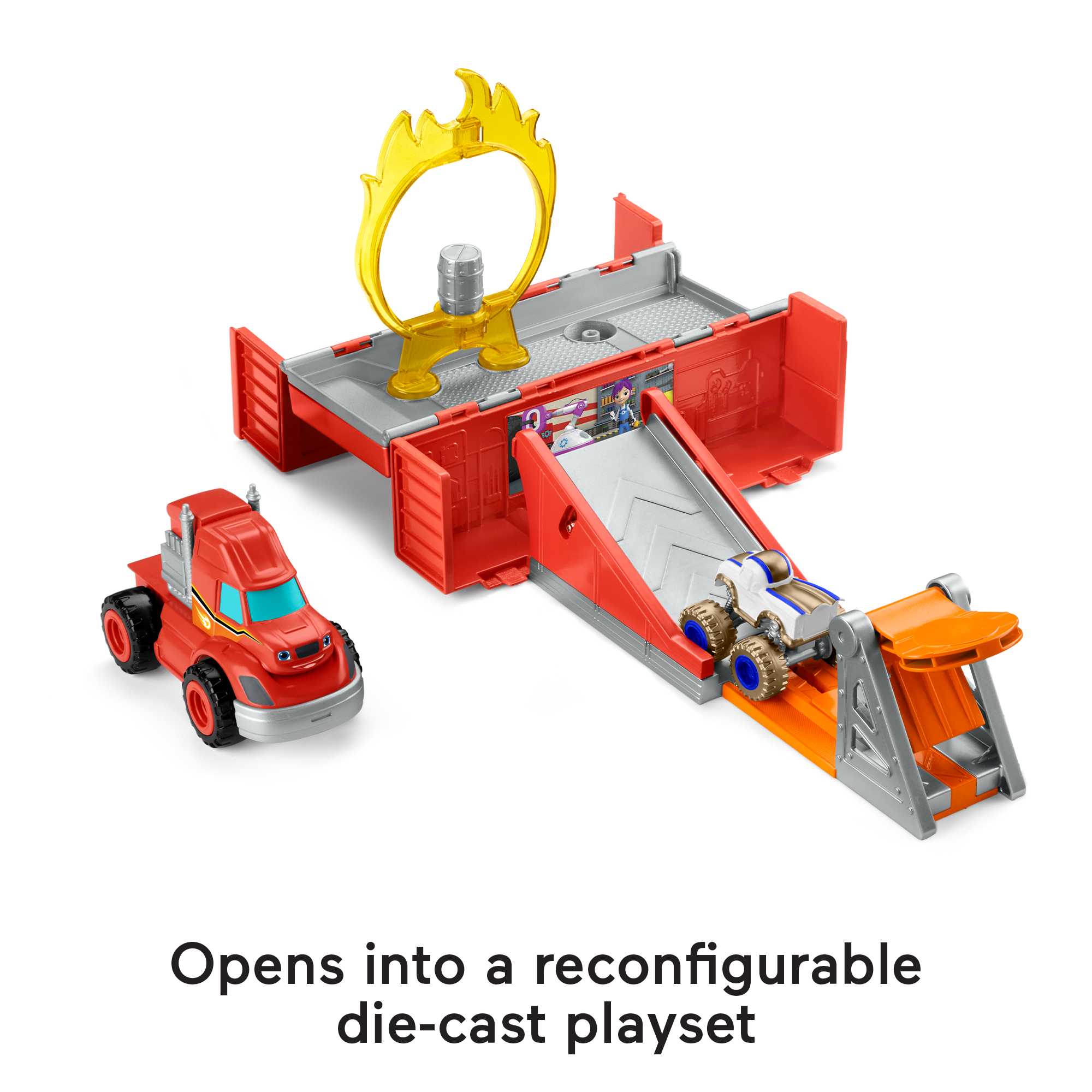 Fisher-Price Nickelodeon Blaze and the Monster Machines Launch & Stunts Hauler - Image 4
