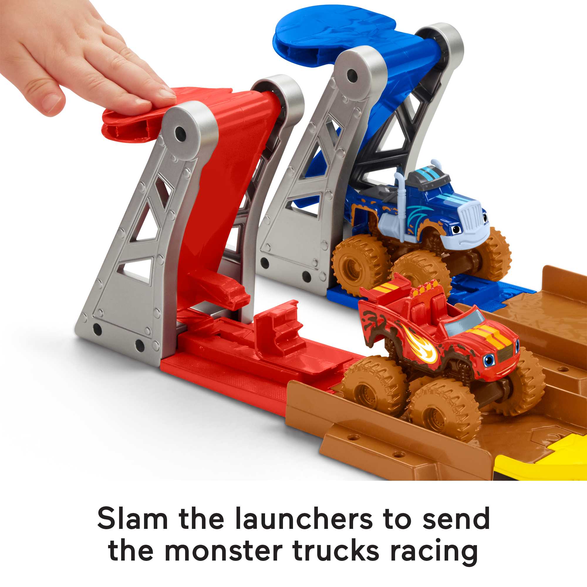 Fisher-Price Nickelodeon Blaze and the Monster Machines Mud Pit Race Track - Image 3