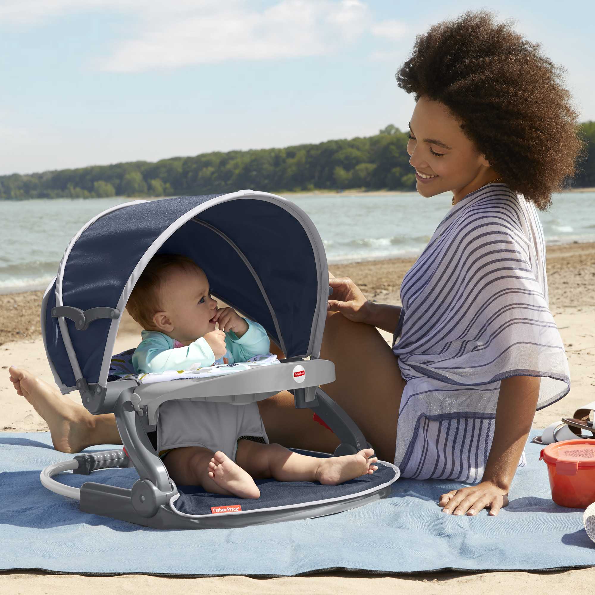 Fisher-Price On-the-Go Sit-Me-Up Floor Seat - Image 3