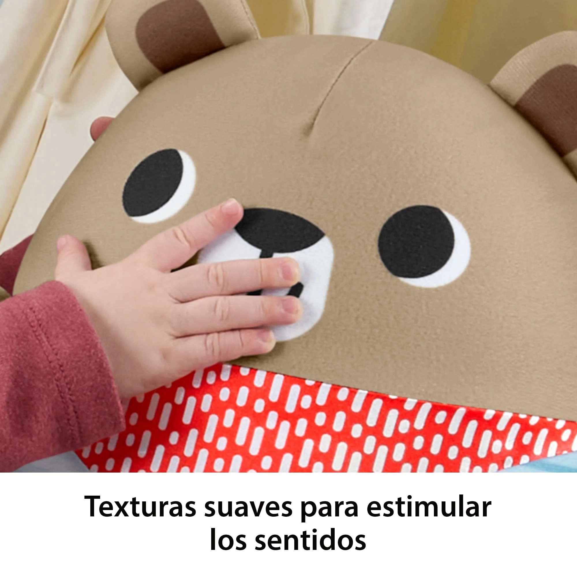 Osito Inflable Golpea Y Balancea Del Bosque De La Amistad De Fisher-Price, Juguete Balanceante Para Bebés - Image 5