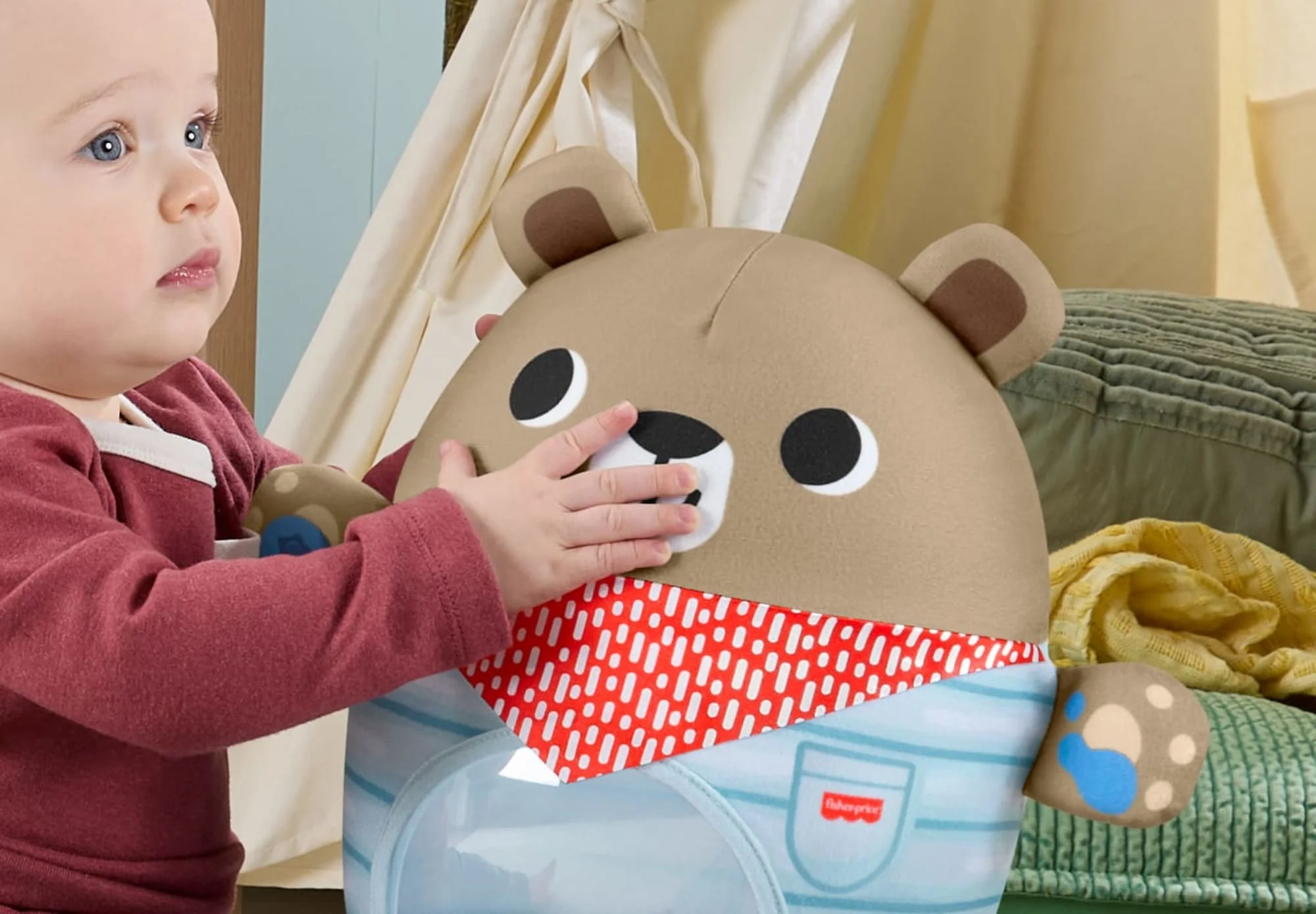 Fisher-Price-Ours Culbuto Gonflable La Forêt De L’Amitié - Image 5