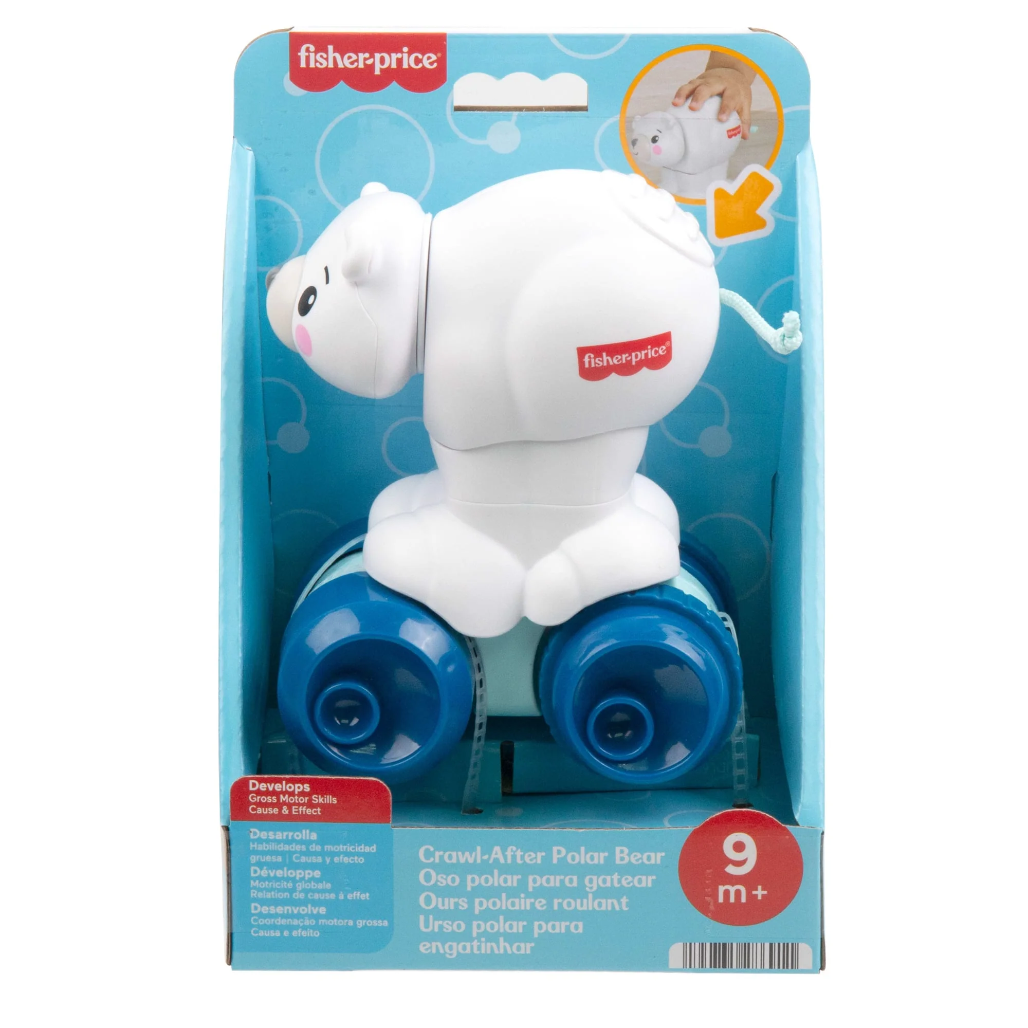 Fisher-Price-Ours Polaire À Poursuivre-Jouet D’Éveil Pour Bébé - Image 6