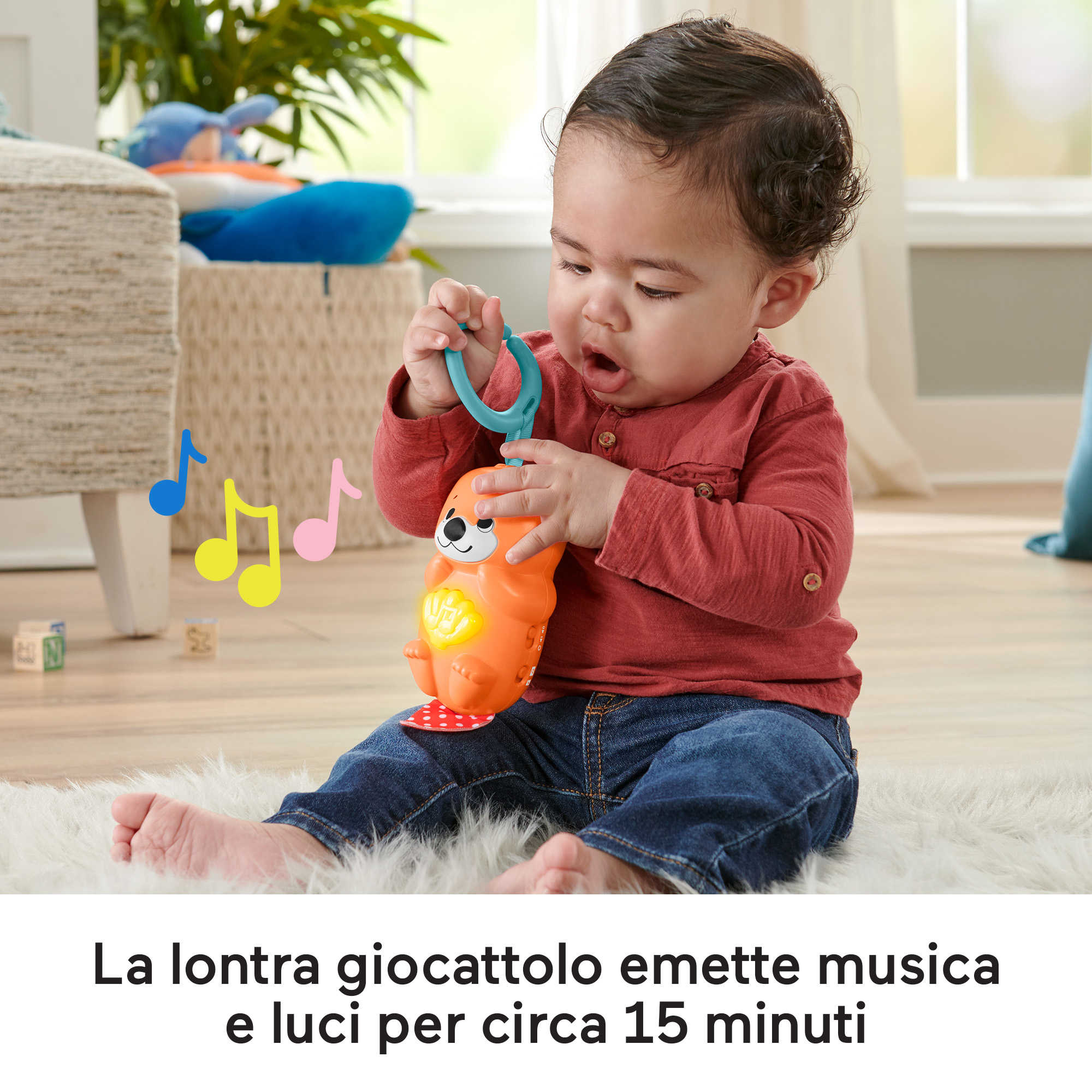Fisher-Price Palestrina Luci E Suoni Degli Amici Animali 3-In-1, Tappetino Gioco - Image 3