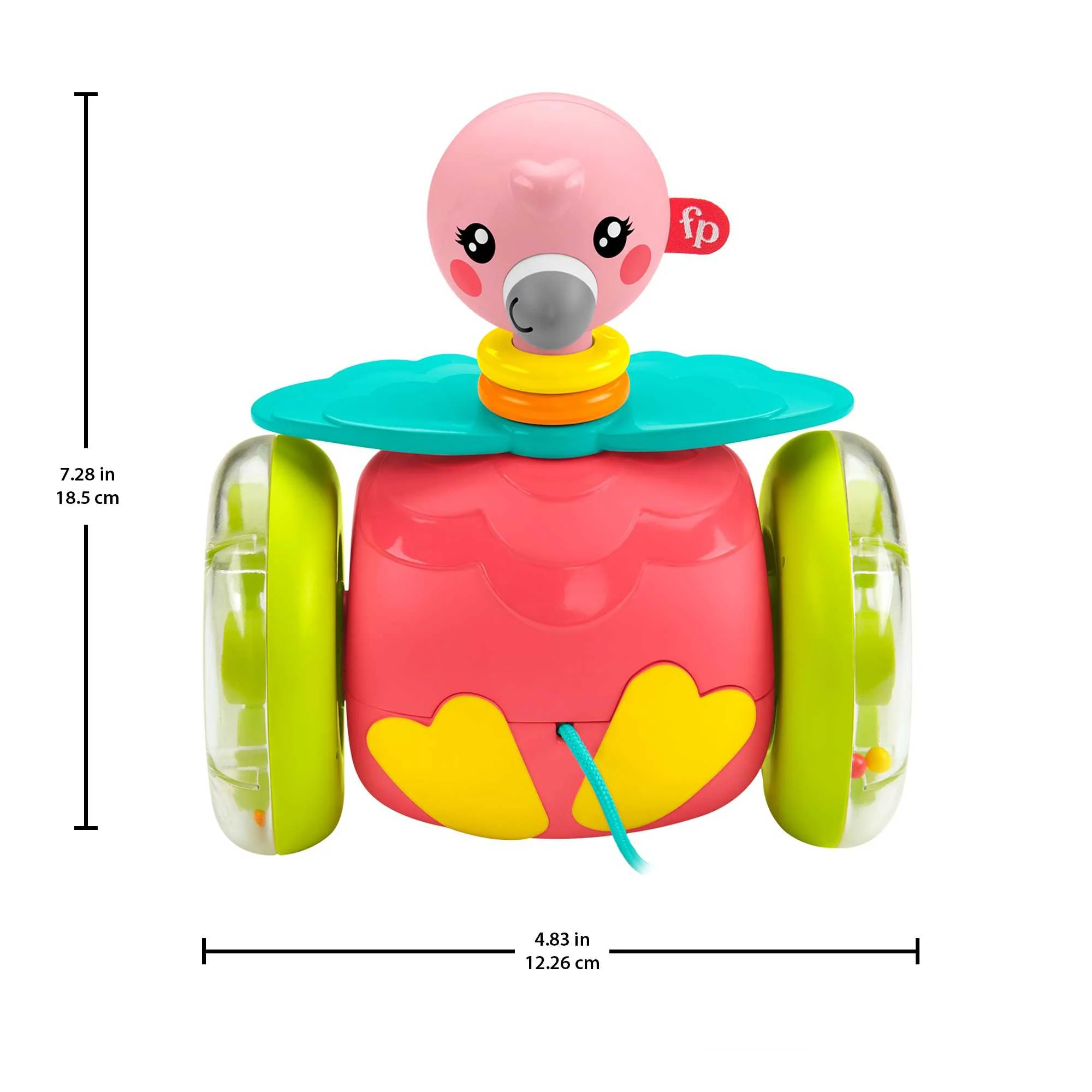 Fisher-Price Paradise Pals Pull-Along Flamingo - Image 7