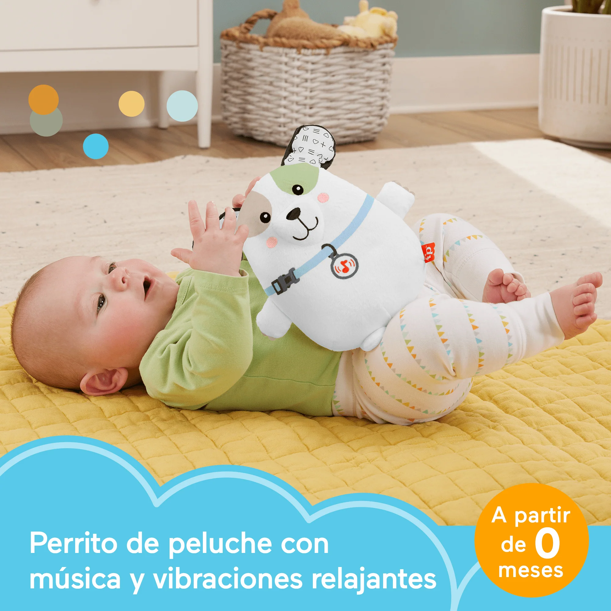 Fisher-Price Peluche Calmante Perrito - Image 2