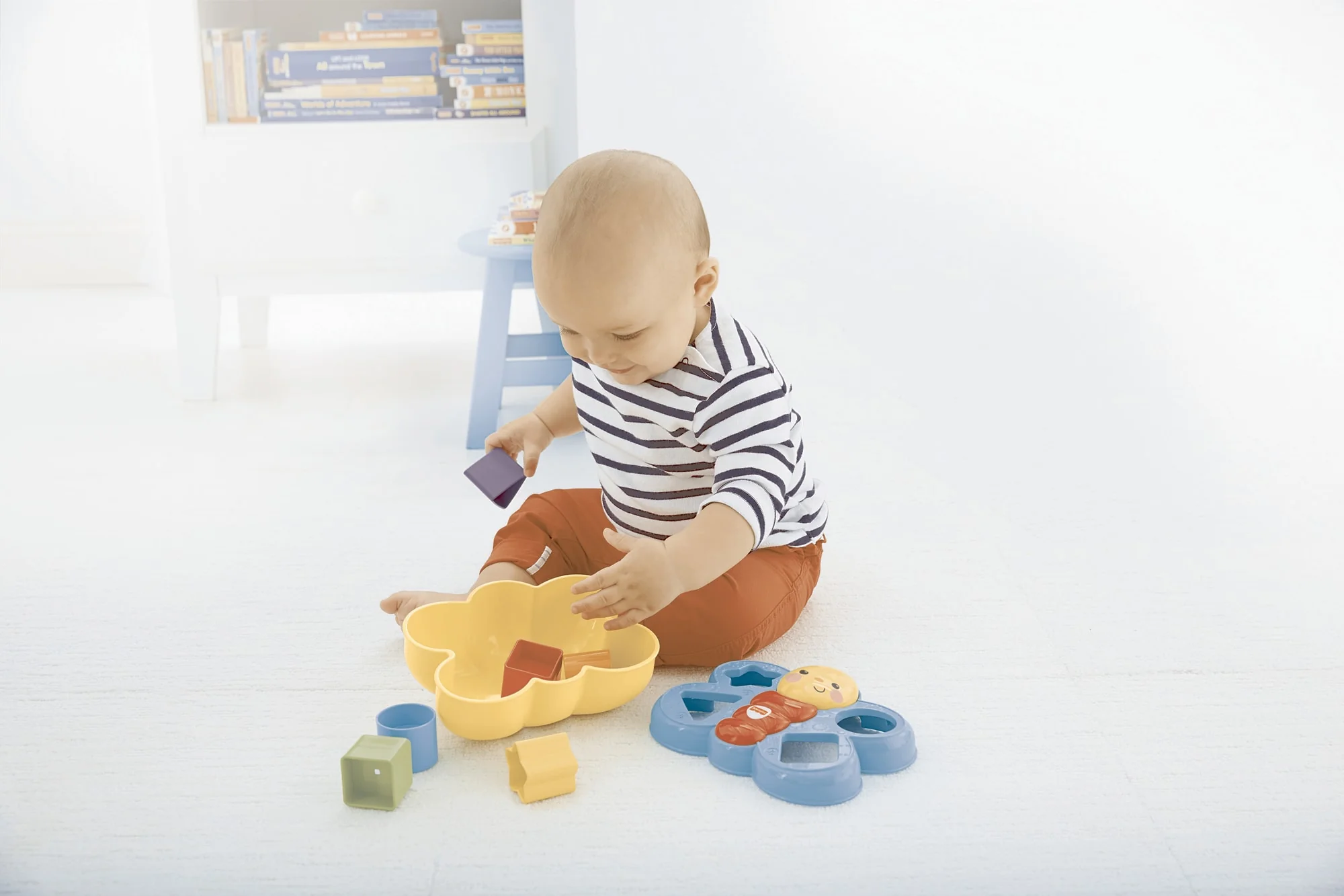 Fisher-Price Πεταλούδα Με Σχήματα, Βρεφικό Παιχνίδι Με Σχήματα - Image 3