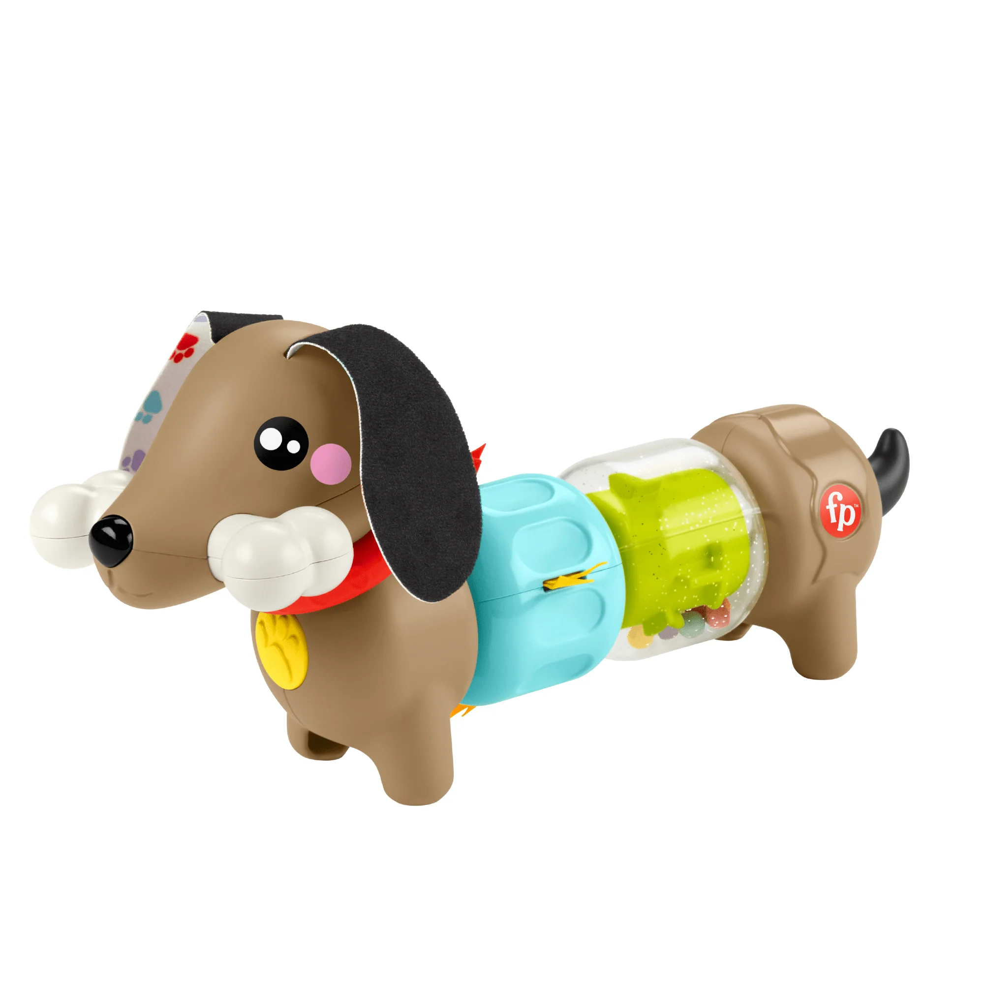 Fisher-Price FP Pets Aktywizujący Jamnik Zabawka Sensoryczna