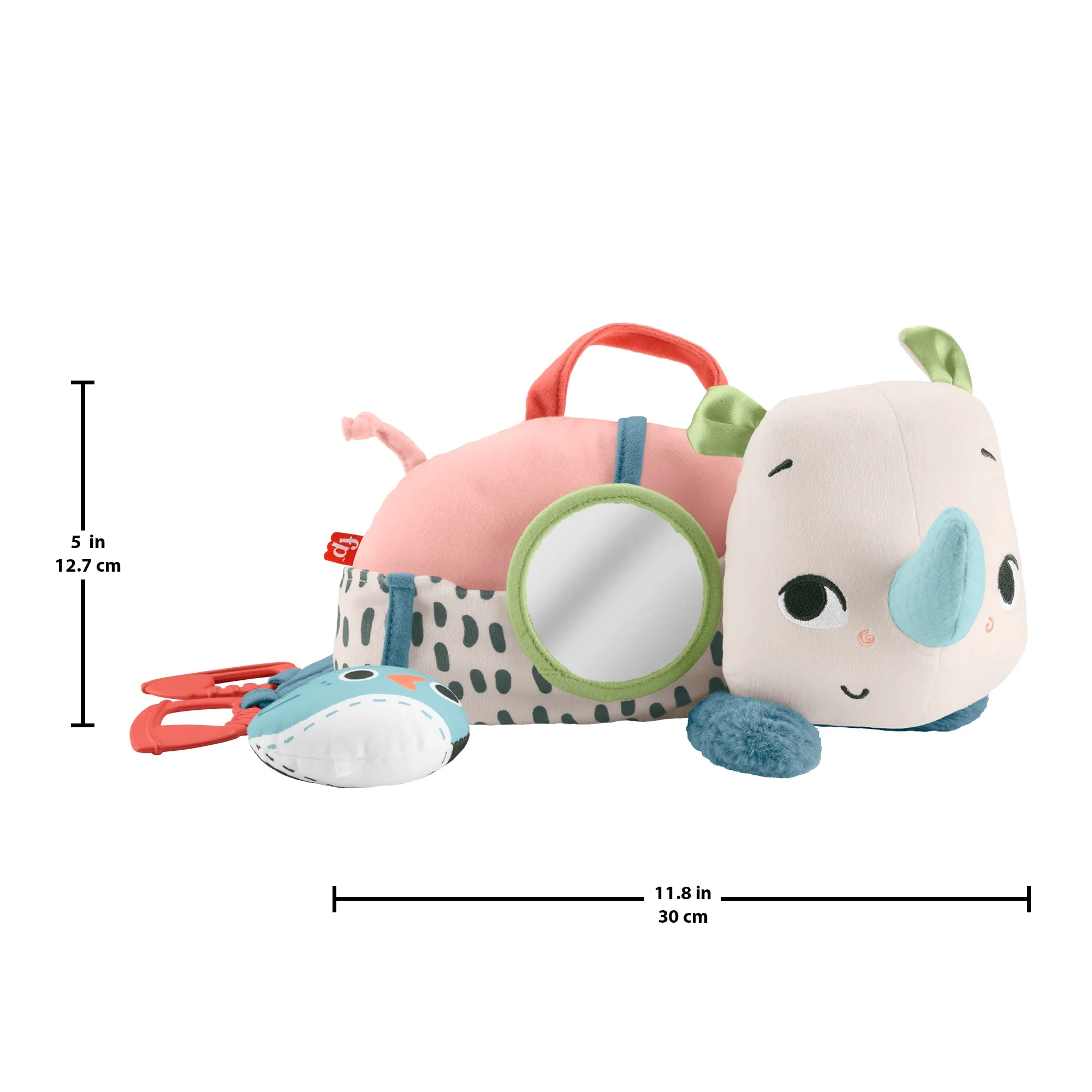 Fisher-Price Nosorożec aktywizujący Zabawka sensoryczna dla niemowląt 0+ - Image 5