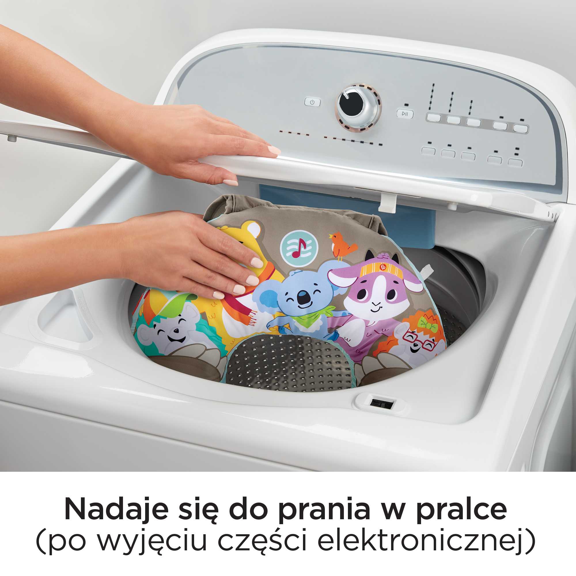 Fisher-Price Poduszka z wibracjami Muzyczny leniwiec dla niemowląt - Image 5