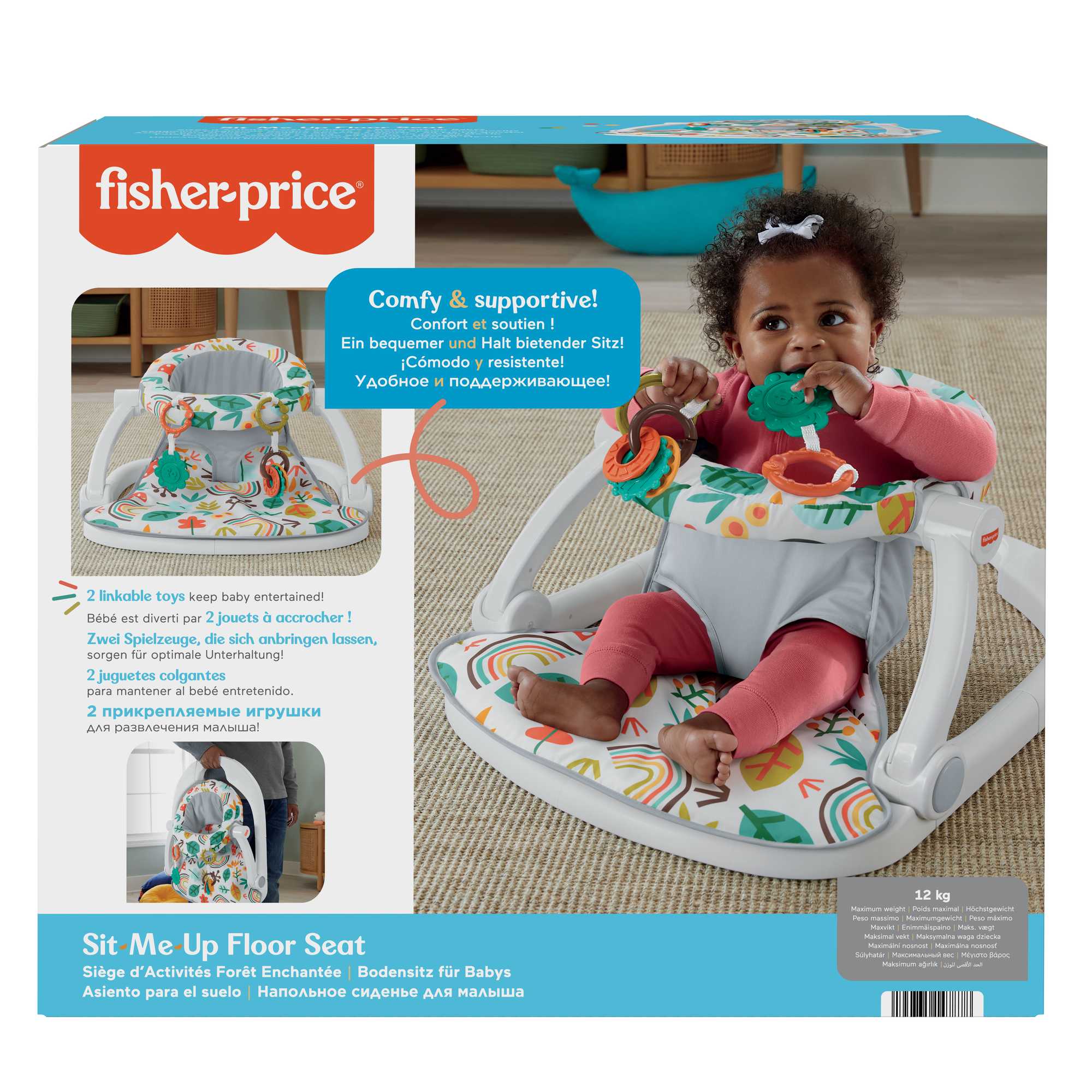 Fisher-Price Portable Baby Chair with Toys - Image 6
