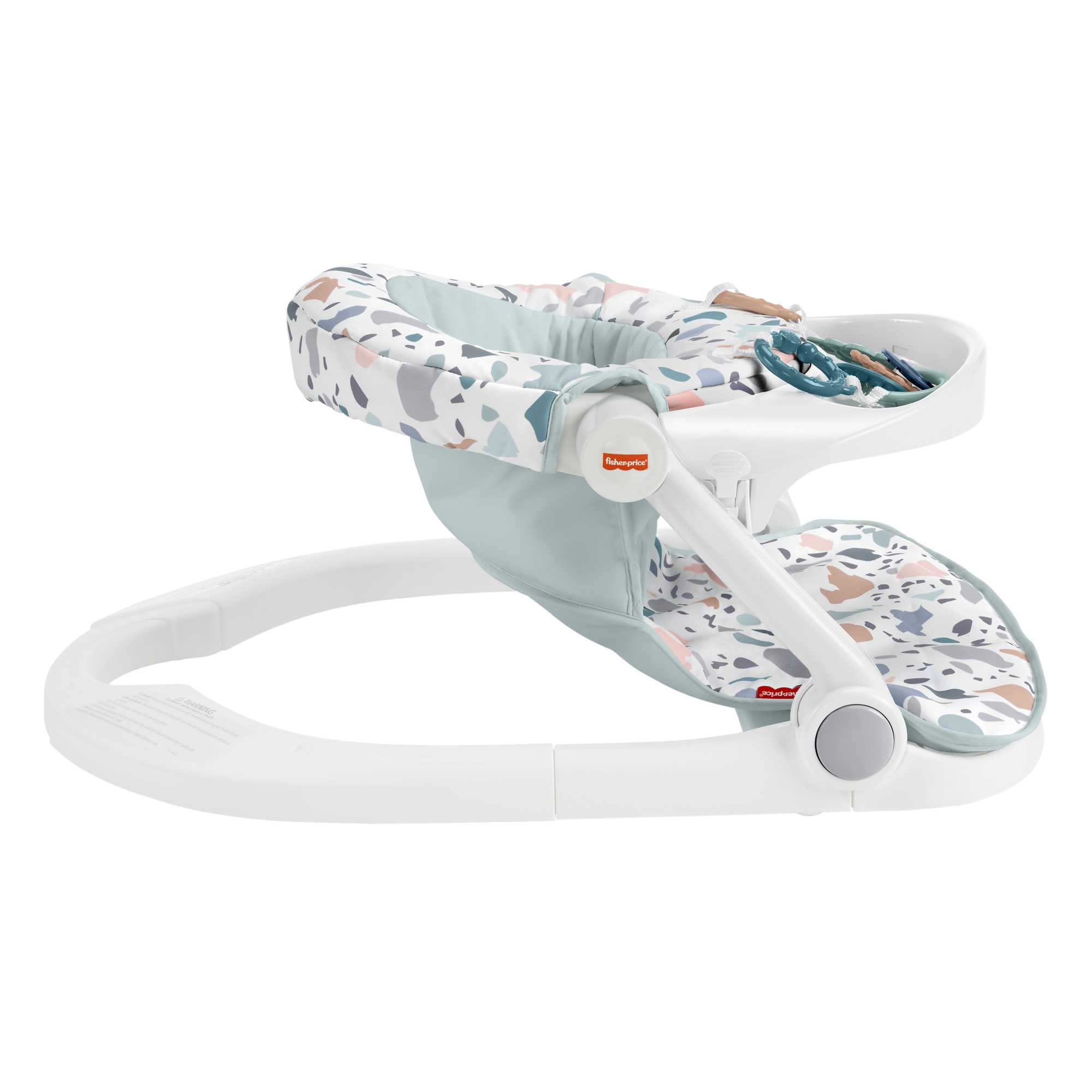Fisher-Price Portable Baby Chair with Toys, Sit-Me-Up Baby Seat, Pacific Pebble - Image 7