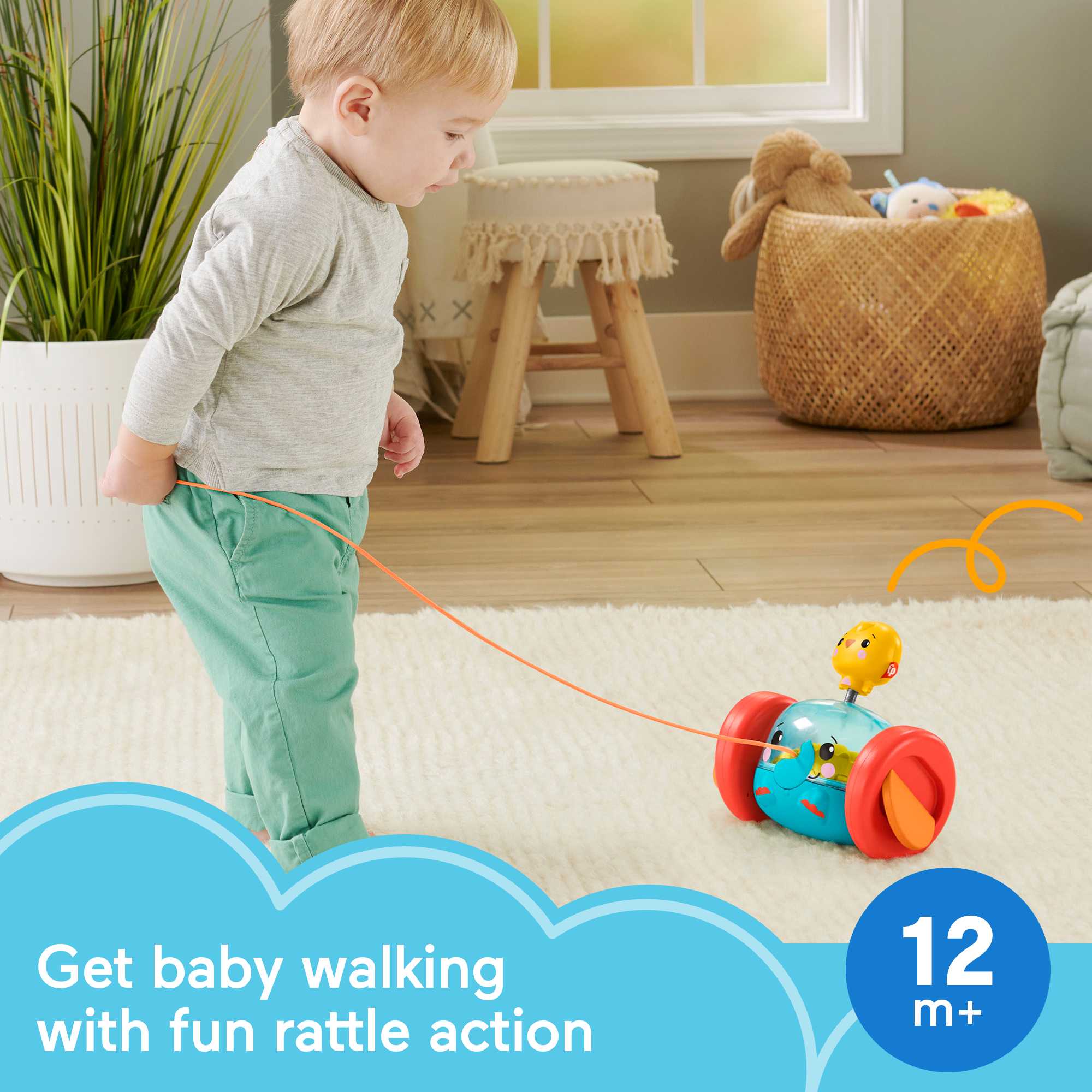 Fisher-Price Pull-Along Elephant - Image 2