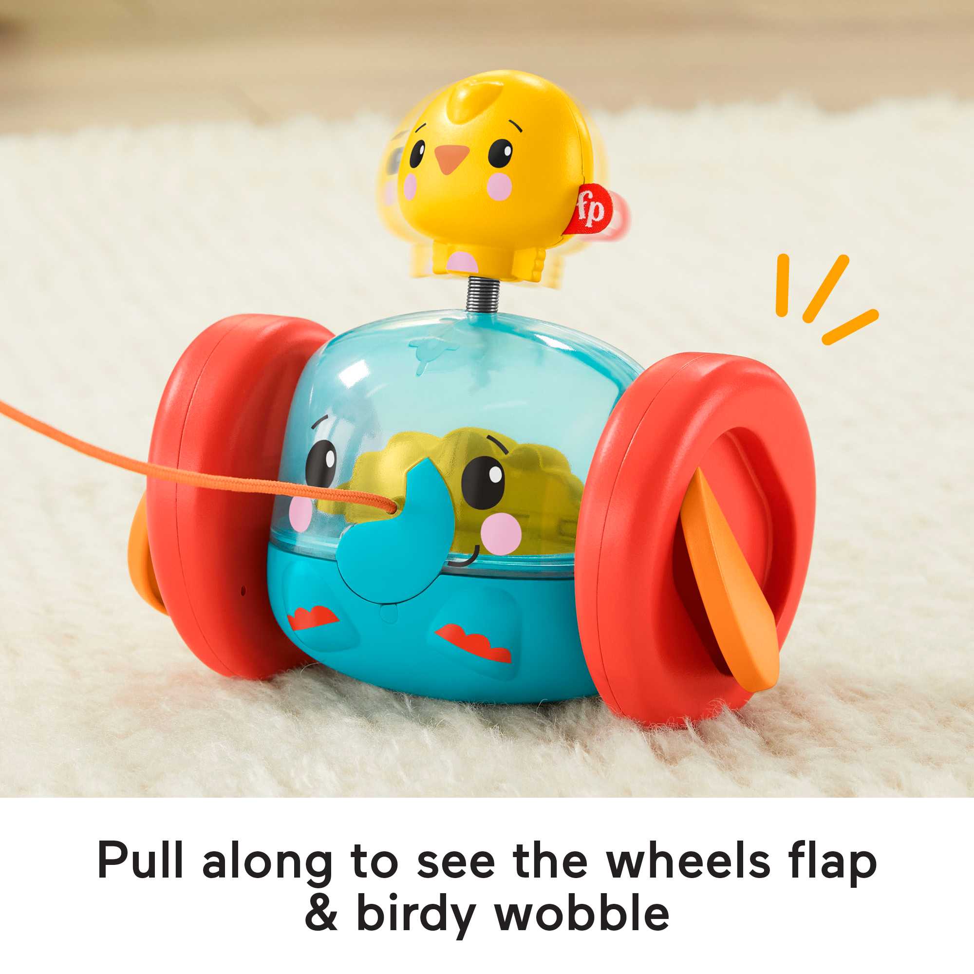Fisher-Price Pull-Along Elephant - Image 3