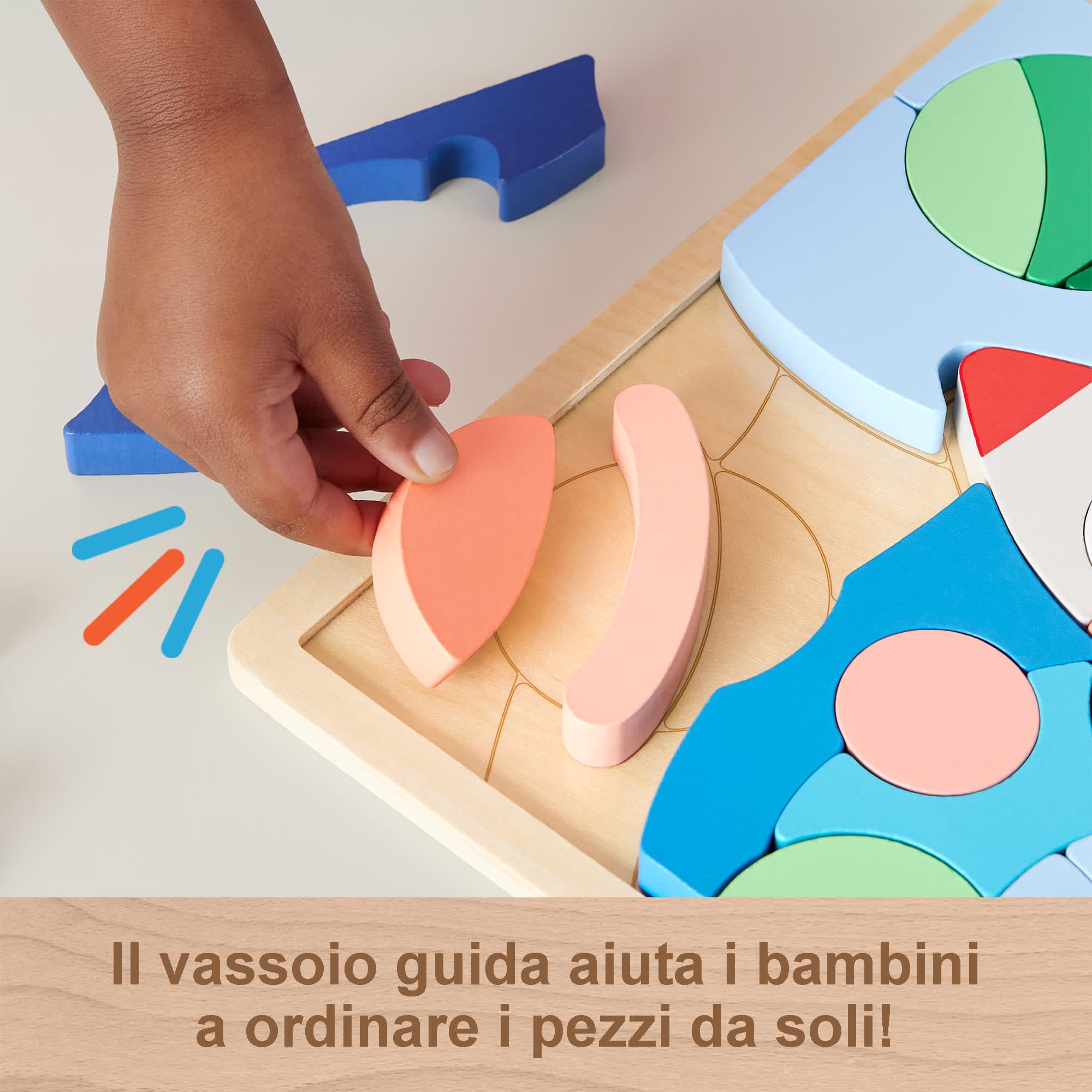 Fisher-Price Puzzle Dello Spazio In Legno Per Bambini In Età Prescolare, 42 Pezzi In Legno - Image 3