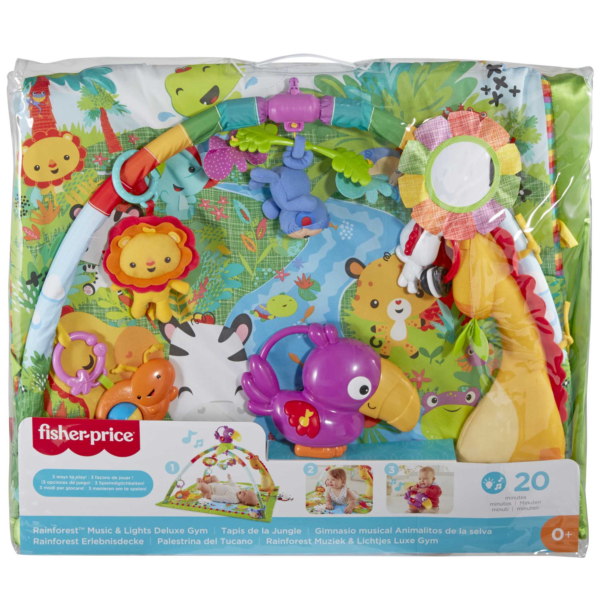 Fisher-Price Rainforest Music & Lights Deluxe Gym - Image 6