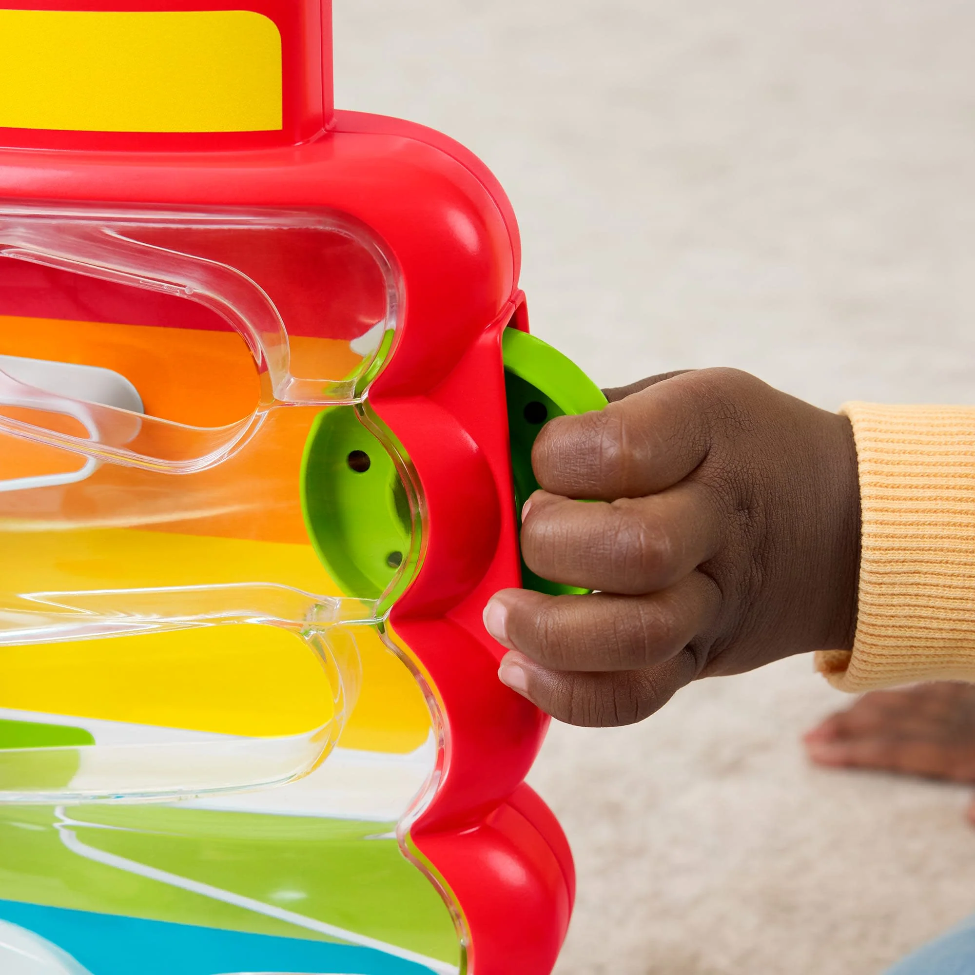 Fisher-Price Renkli Halka Kulesi, Bebekler Ve Yürüme Çağındaki Çocuklar Için Gelişime Yardımcı Oyuncak, 5 Halka - Image 3