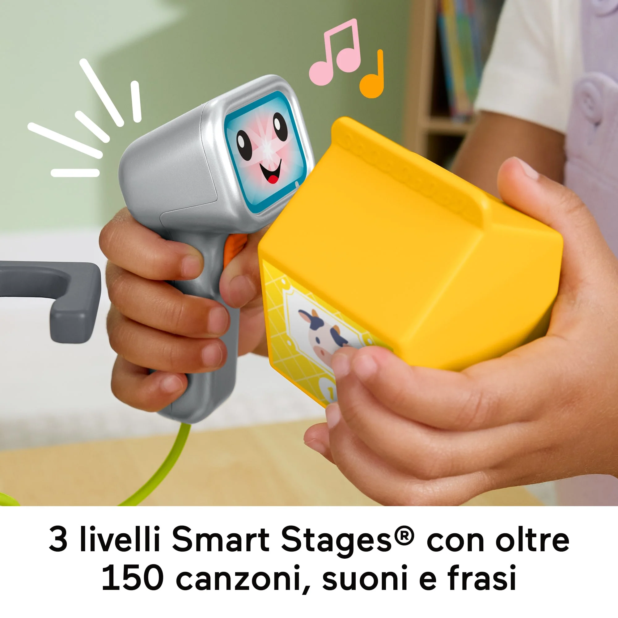 Fisher-Price Ridi E Impara Registratore Di Cassa Elettronico Per L'Apprendimento Dei Bambini, Versione Multilingue - Image 4
